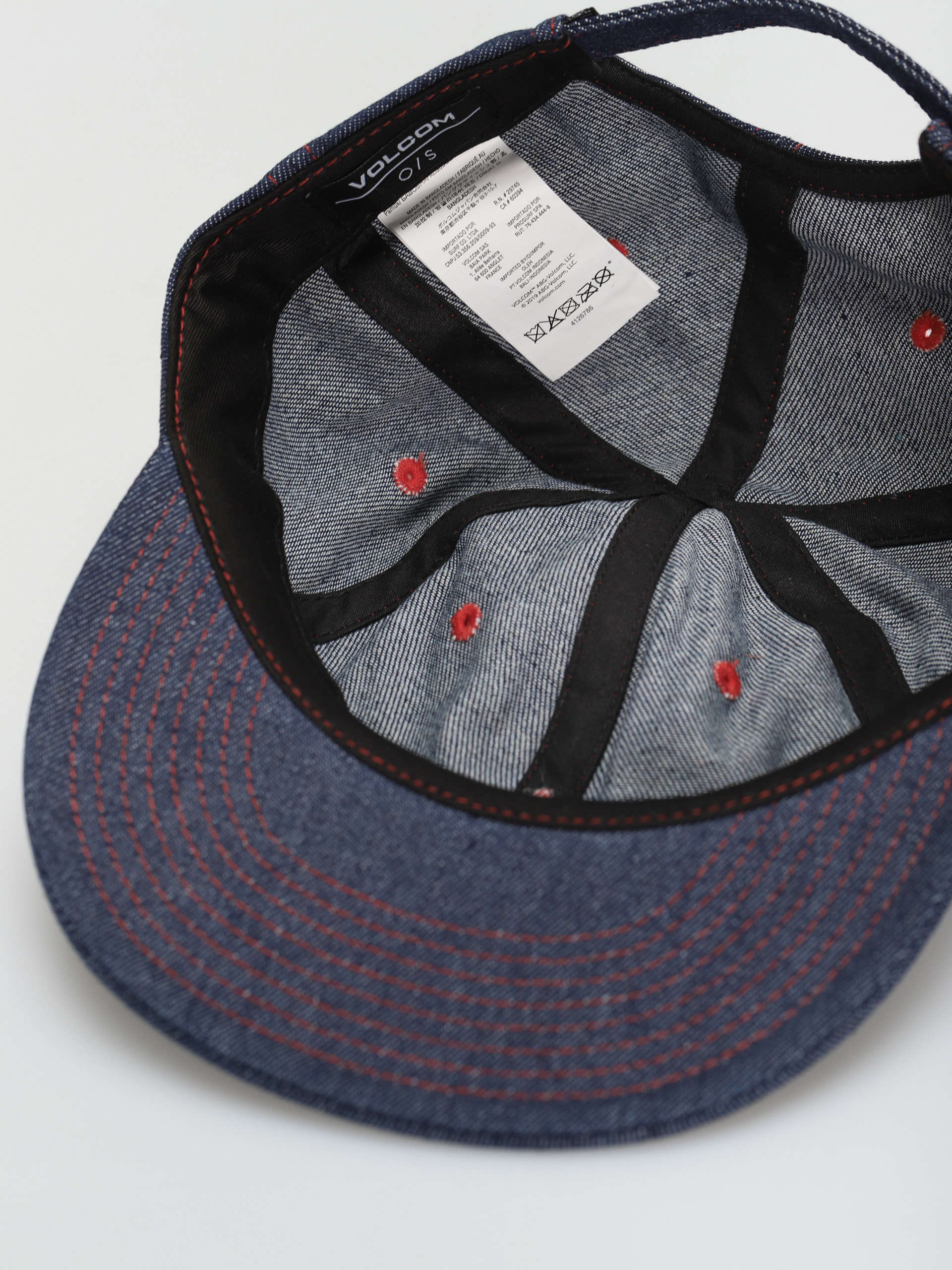 Șapcă Volcom Full Stone Dad Nuts (indigo ridge wash)