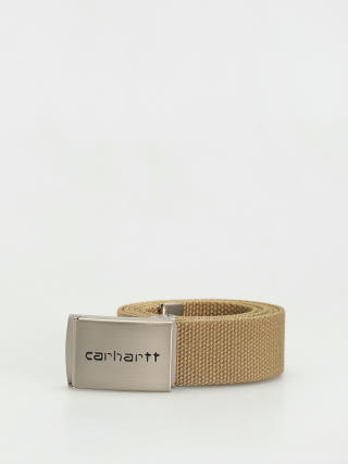 Curea Carhartt WIP Clip Belt Chrome (leather)