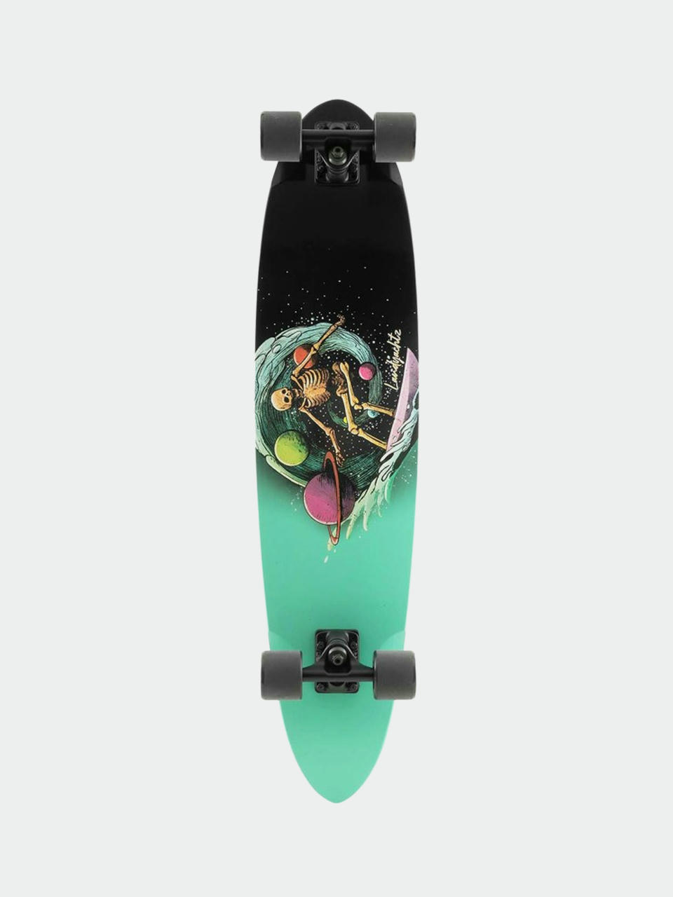 Longboard Landyachtz Dipper Surfing (skeleton)