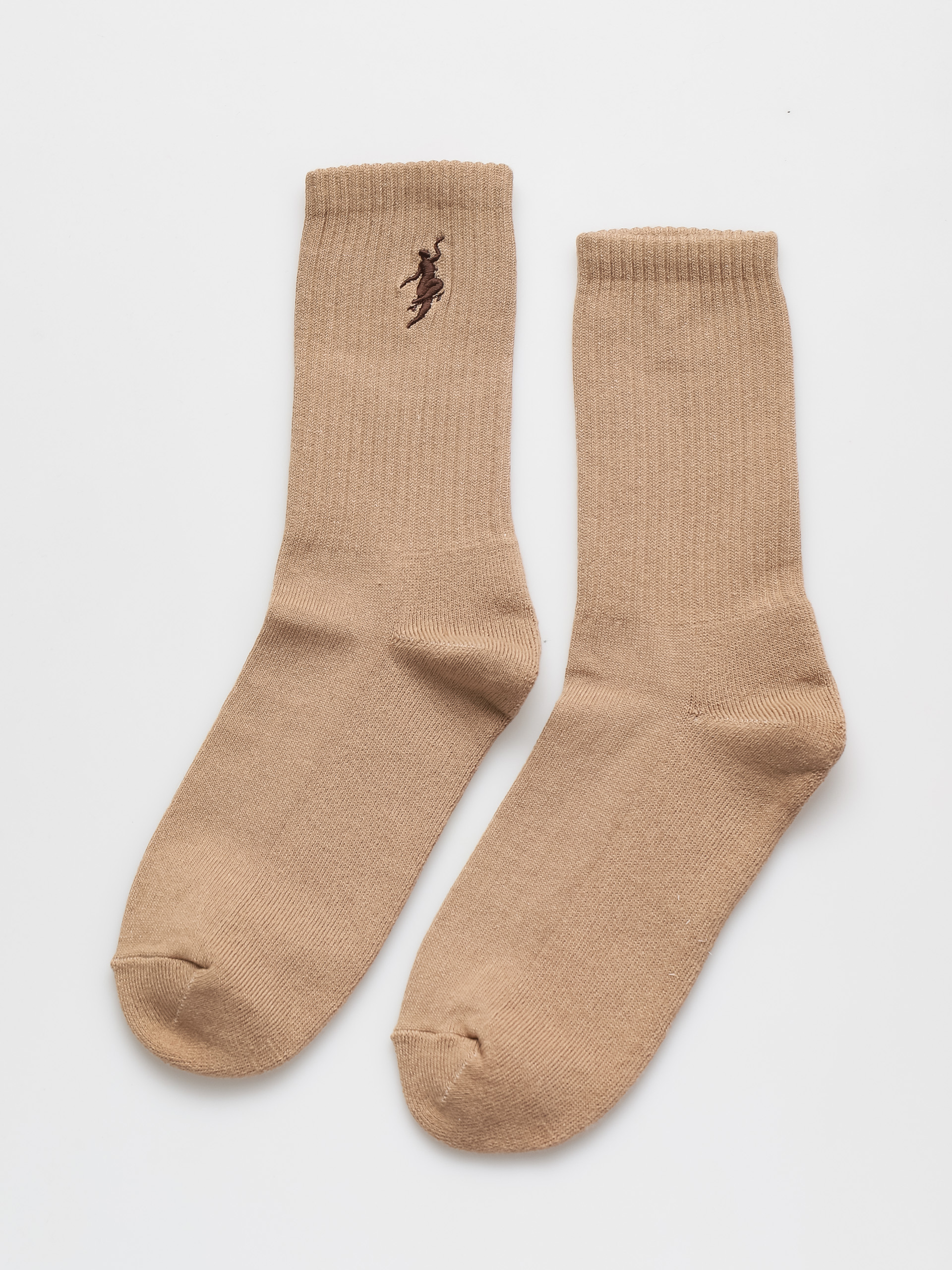 Șosete Polar Skate No Comply (sand/brown)