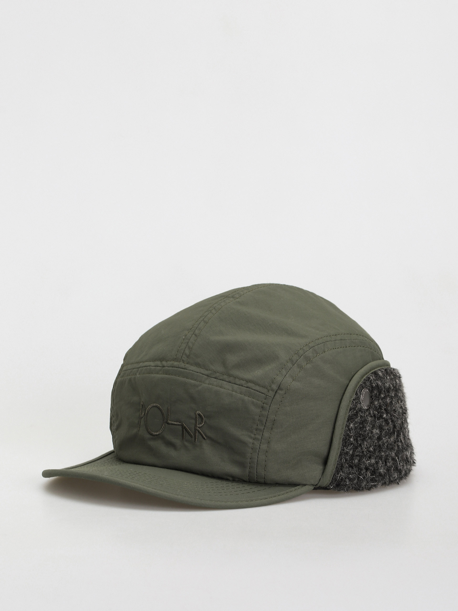 Șapcă Polar Skate Sherpa Flap Cap (army green)