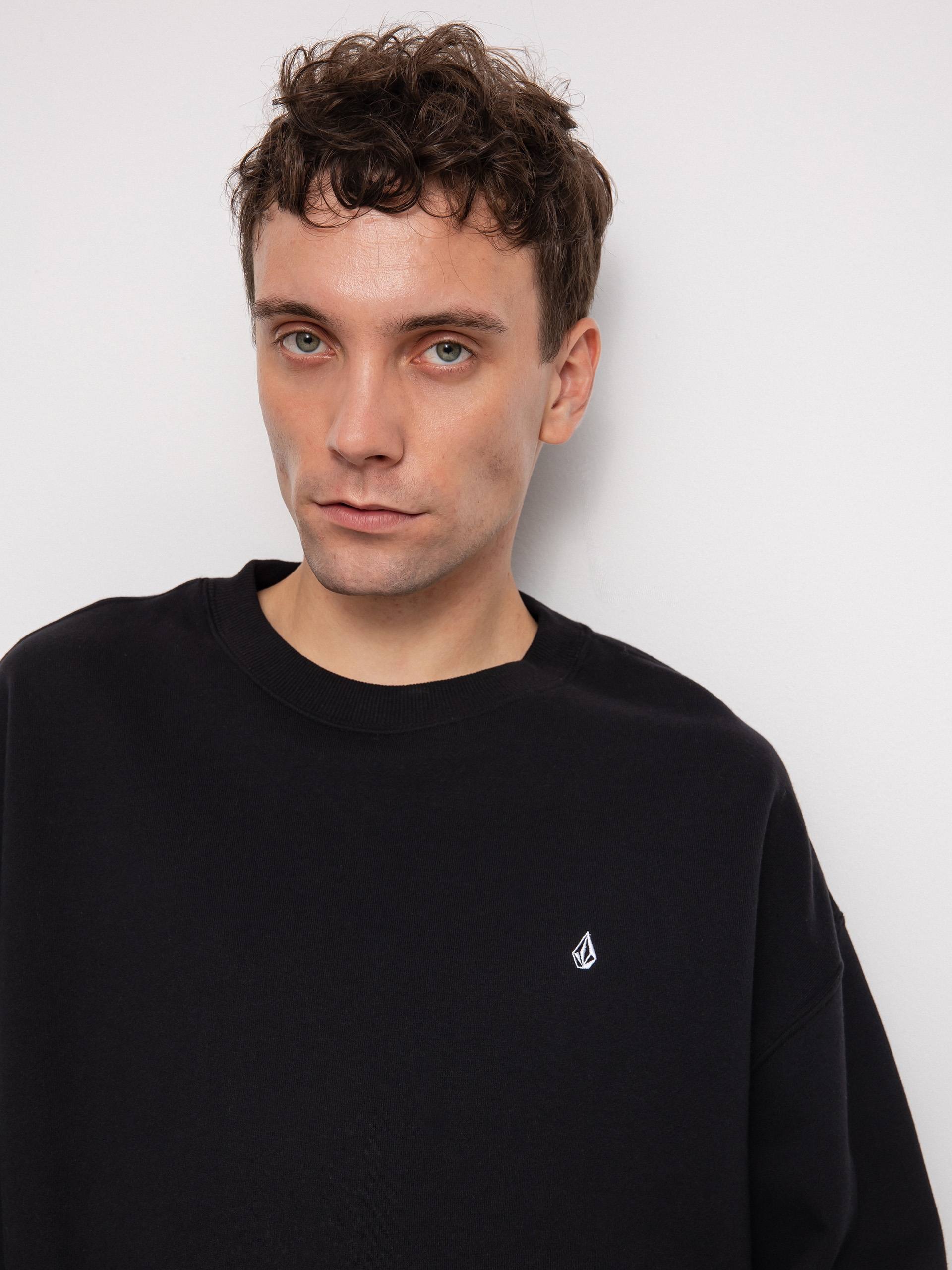 Hanorac Volcom Single Stone Crew (black)