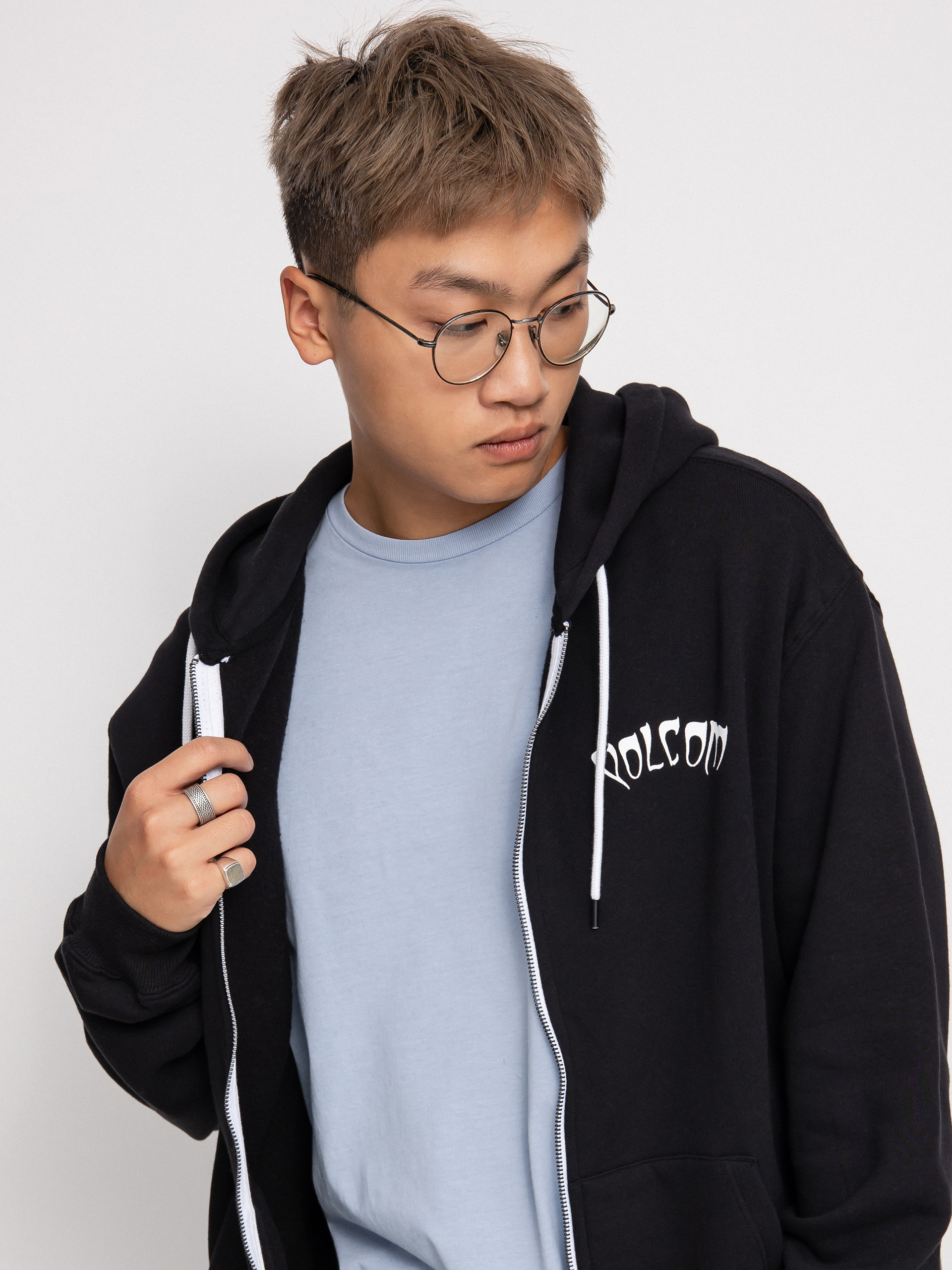 Hanorac Volcom Extends Zip (black)