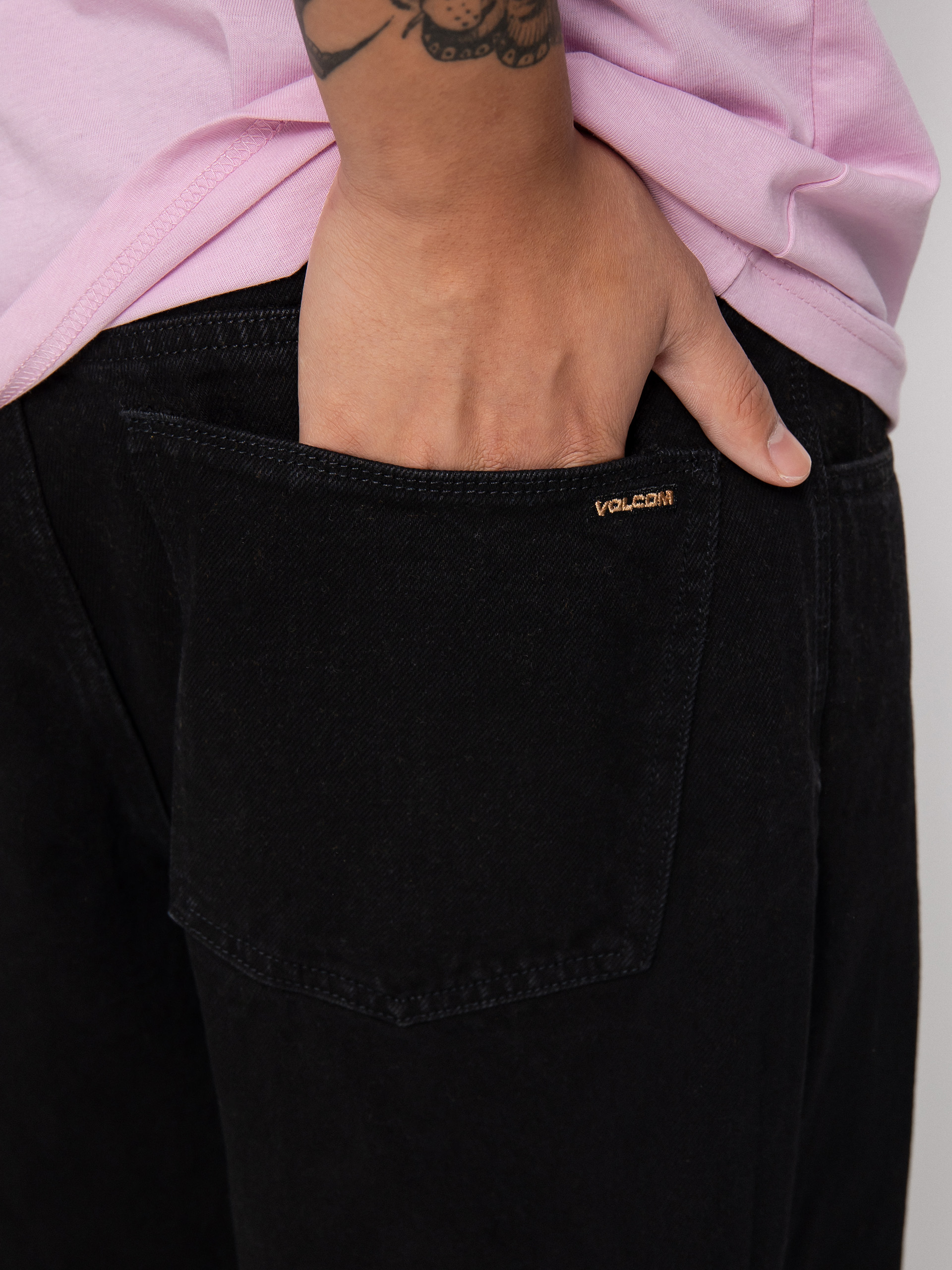 Pantaloni Volcom Billow Denim (black)