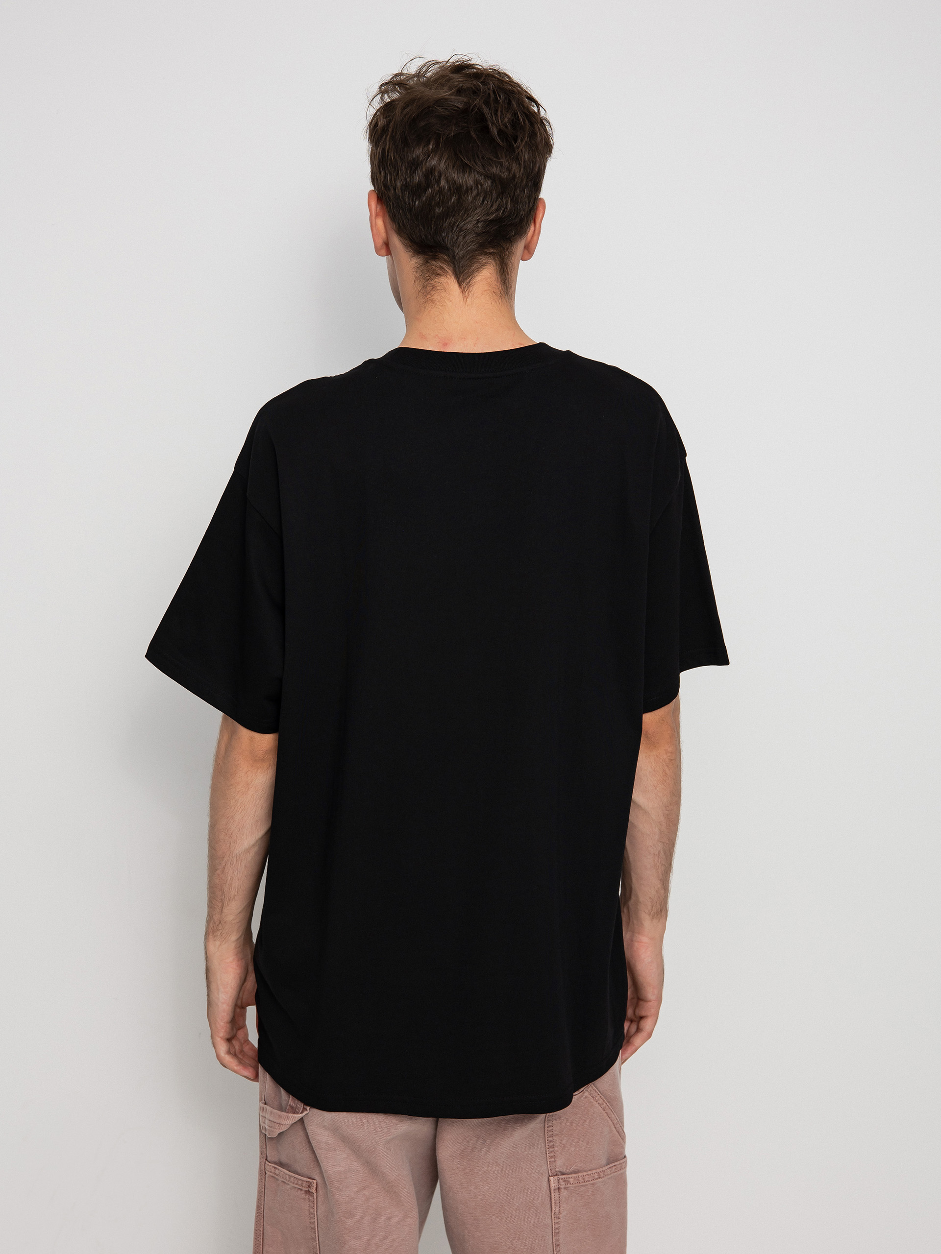 Tricou Carhartt WIP Script Embroidery (black/white)