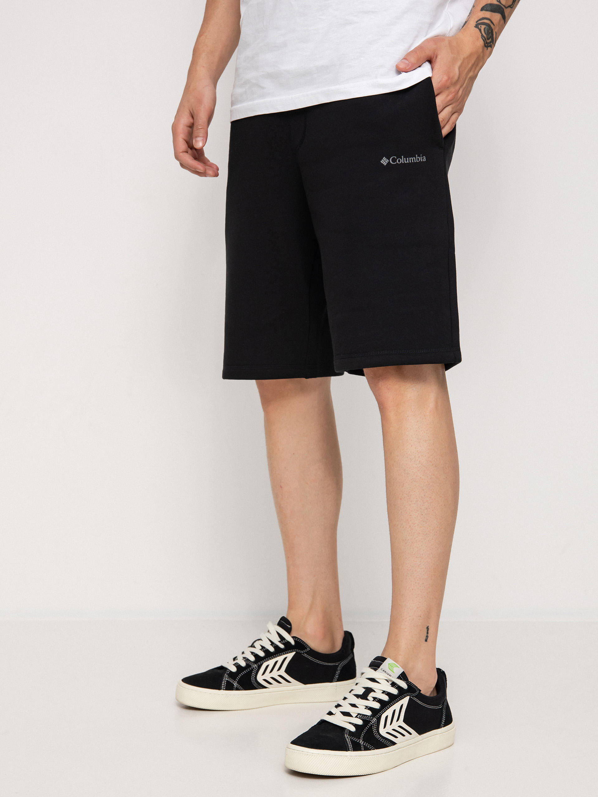 Șort Columbia Logo Fleece (black)