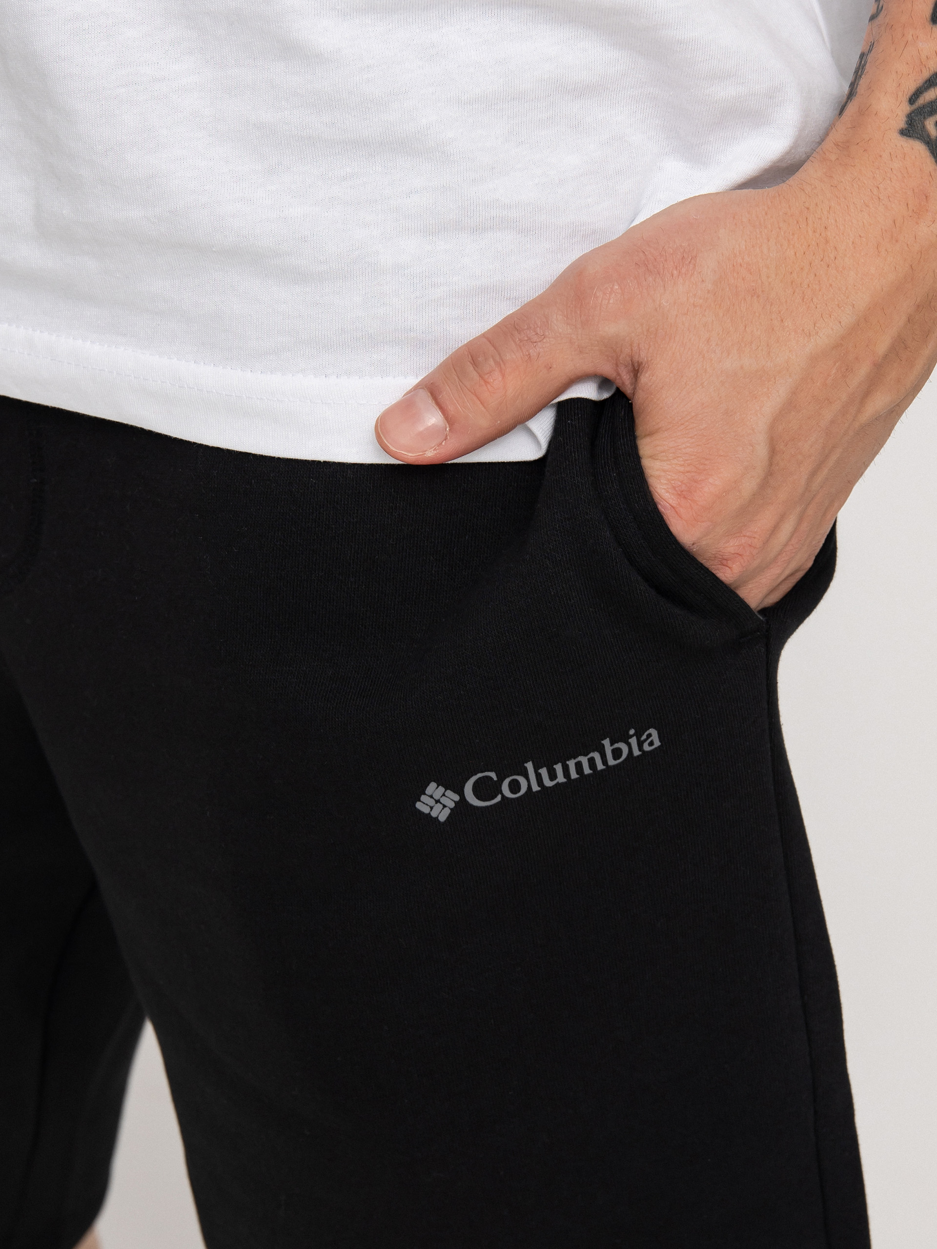 Șort Columbia Logo Fleece (black)