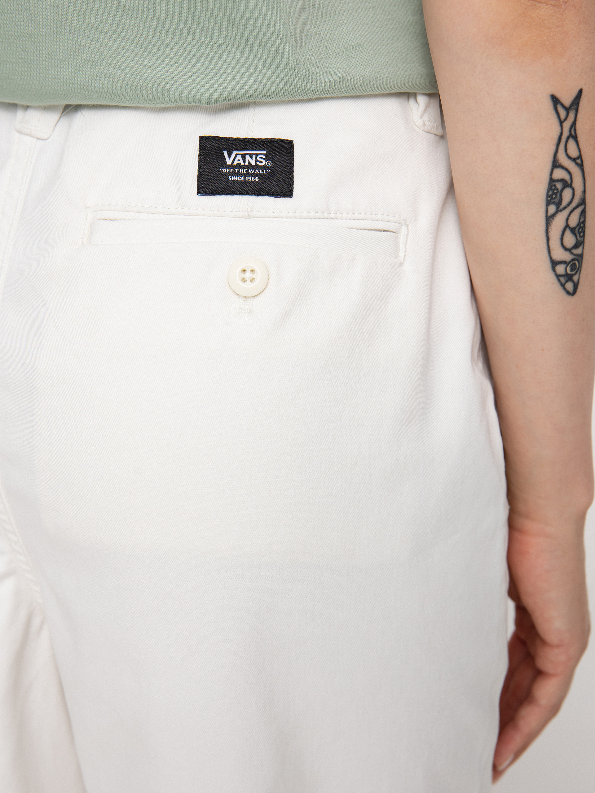 Pantaloni Vans Authentic Chino Wmn (authentic marshmallow)