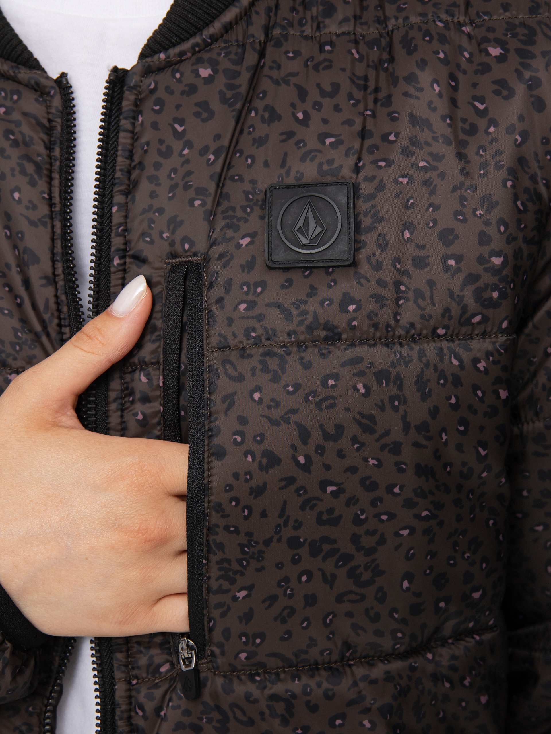 Geacă Volcom Puff Off Wmn (espresso)