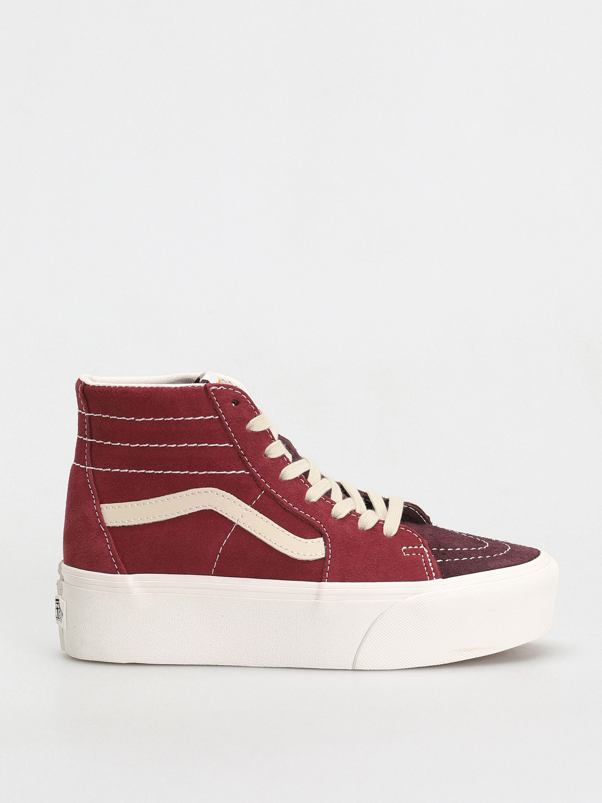 Pantofi Vans Sk8 Hi Tapered Stackform (varsity suede tawny port)
