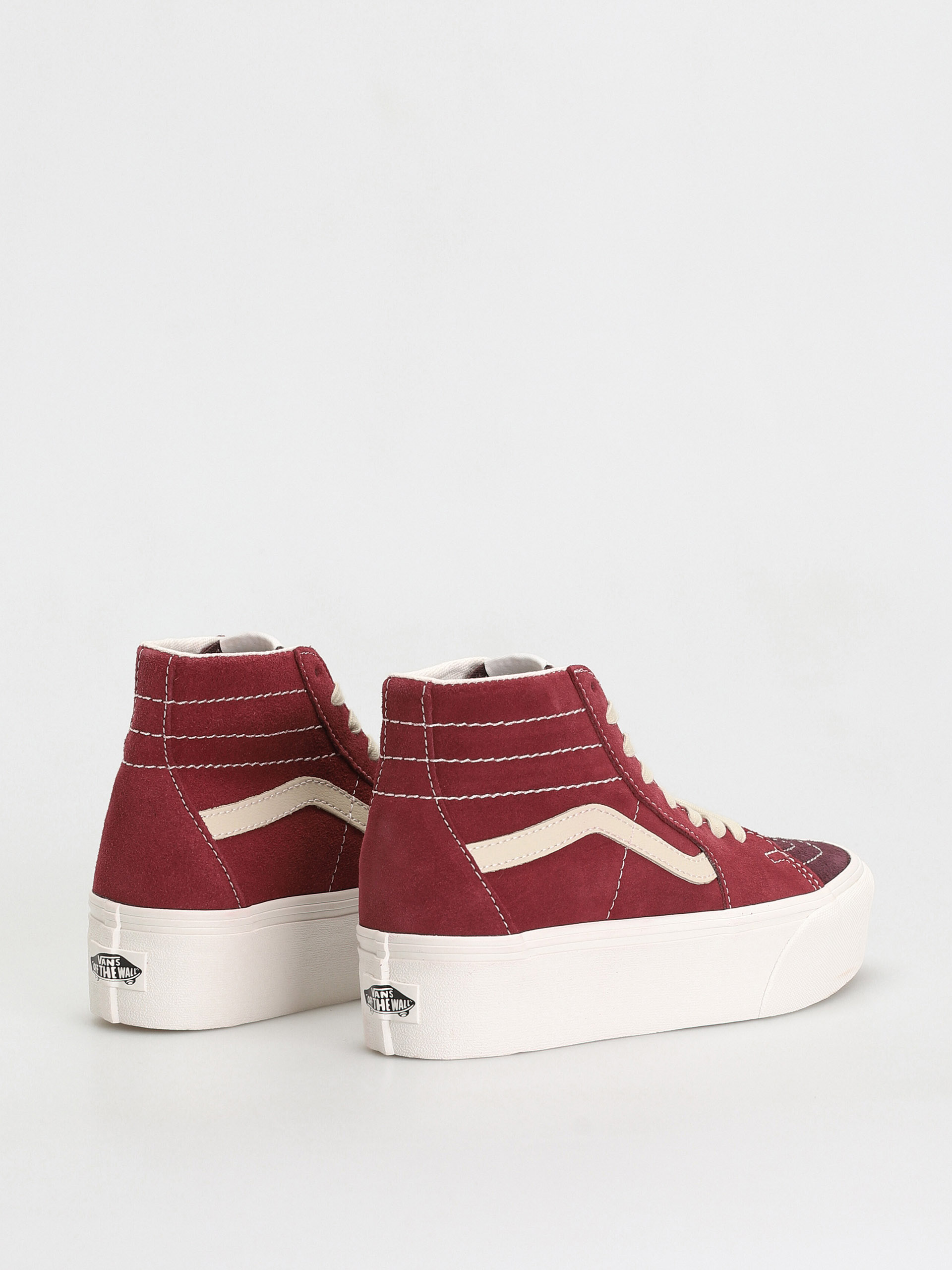 Pantofi Vans Sk8 Hi Tapered Stackform (varsity suede tawny port)