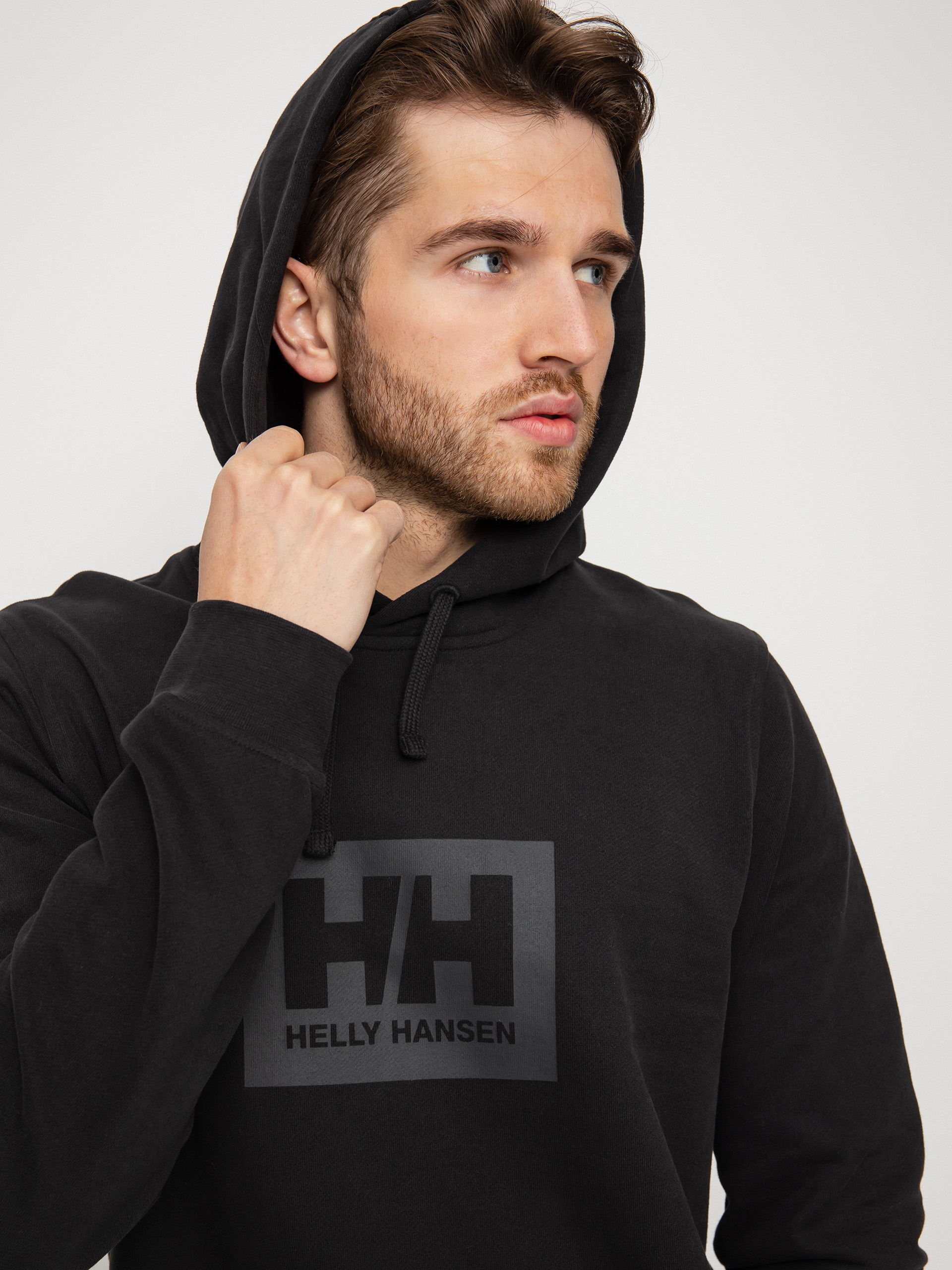 Hanorac cu glugă Helly Hansen Box HD (black)