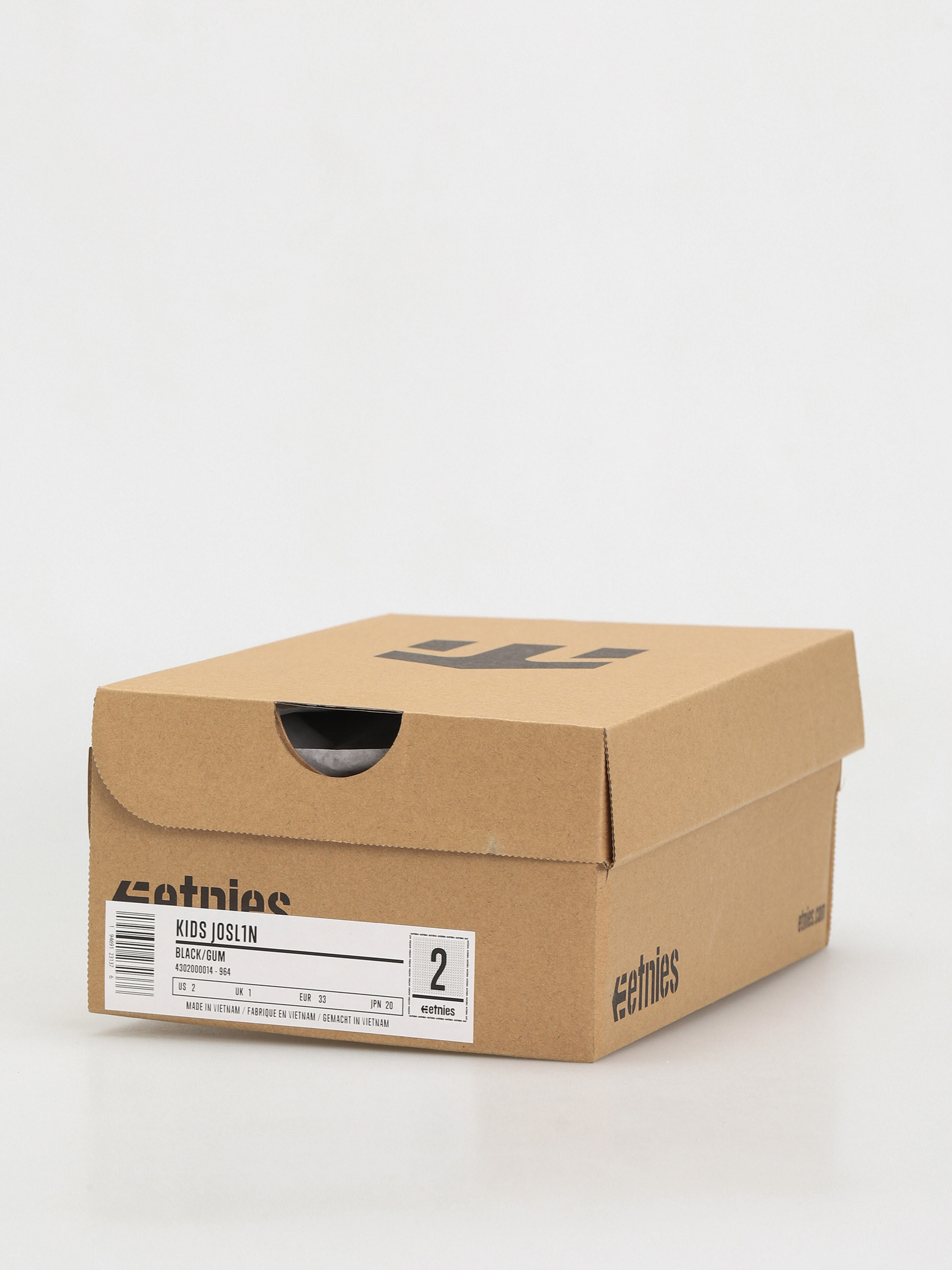 Pantofi Etnies Kids Josl1N JR (black/gum)