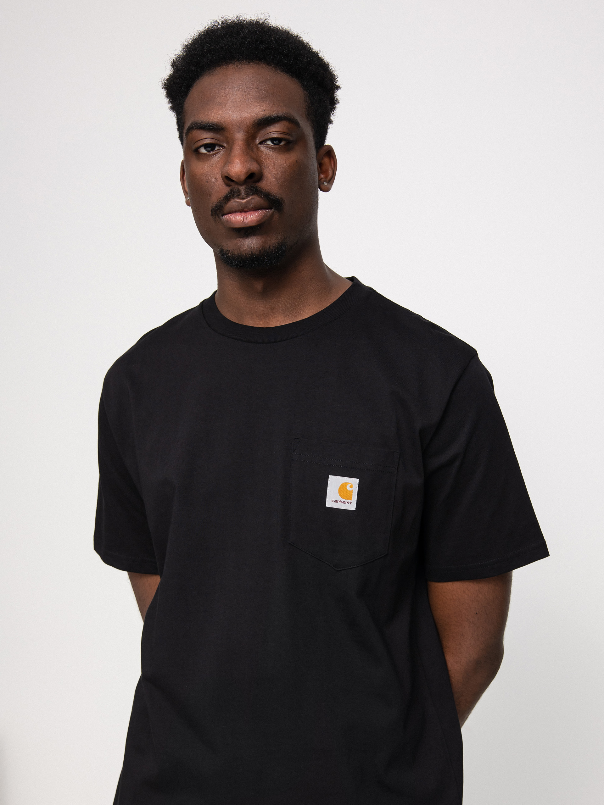 Tricou Carhartt WIP Pocket (black)