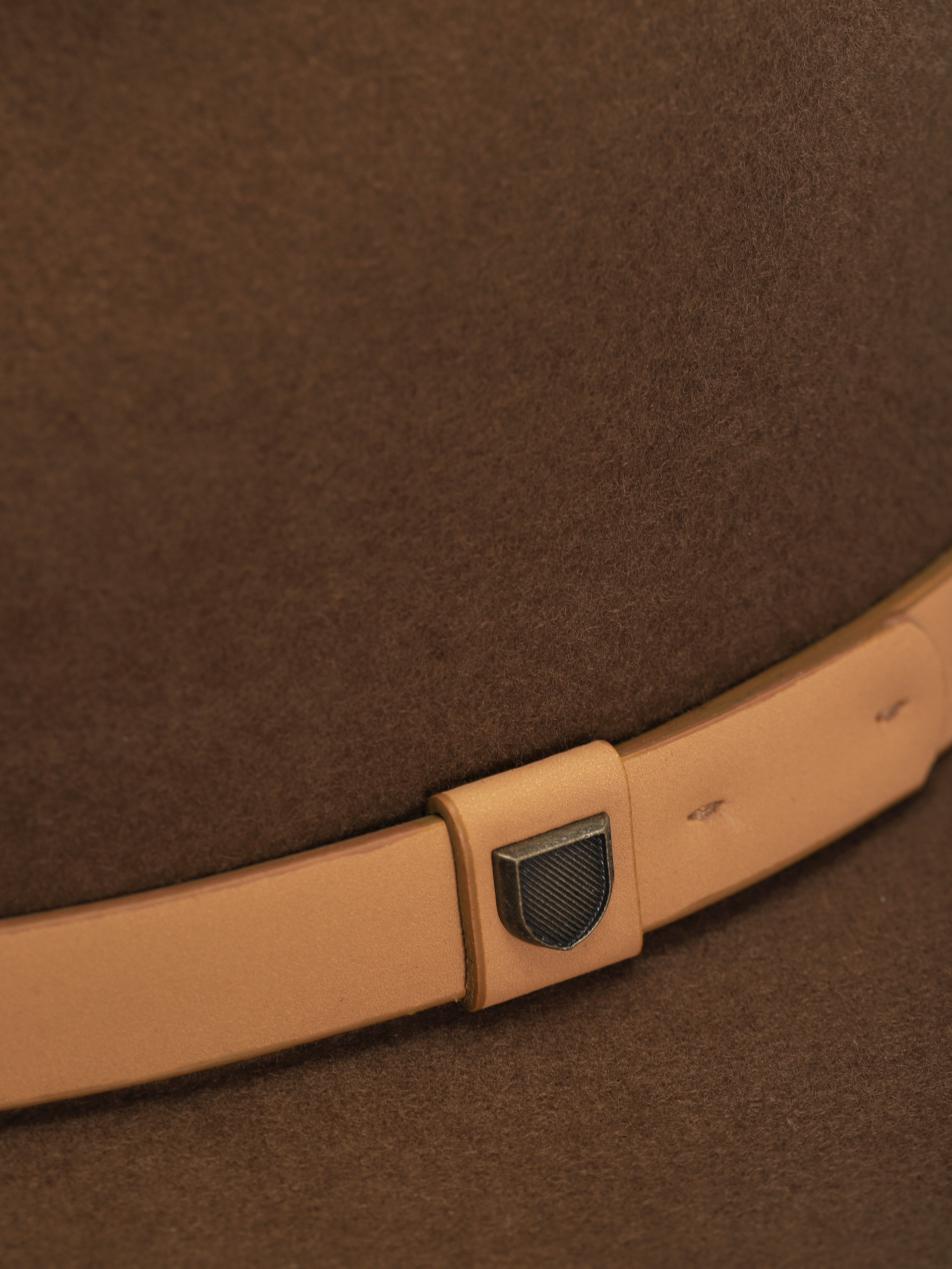 Pălărie Brixton Messer Fedora (desert palm/natural)