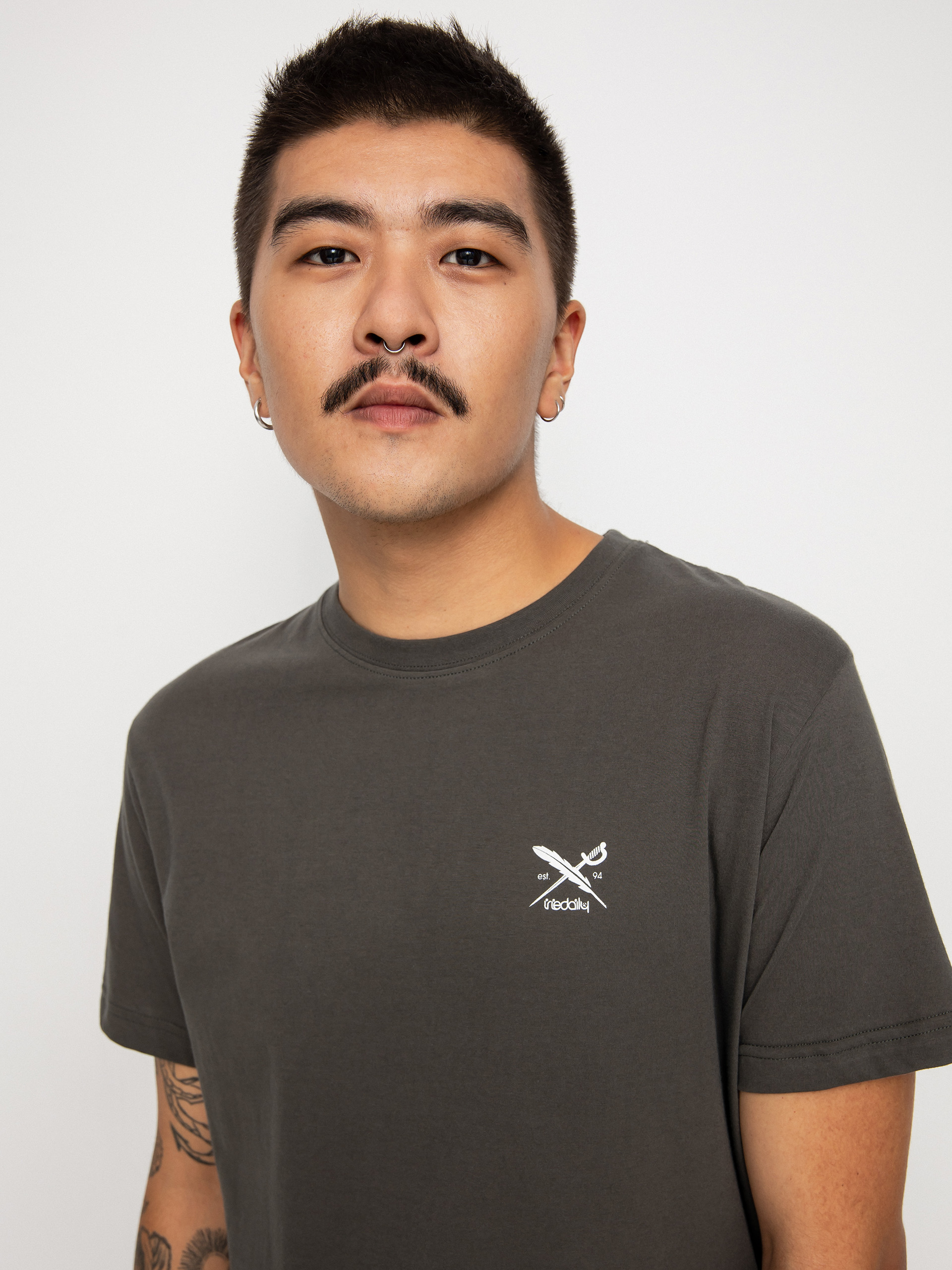 Tricou Iriedaily Chestflag (night olive)