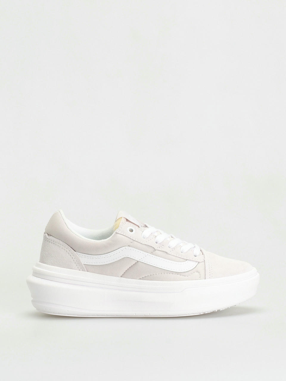 Pantofi Vans Old Skool Overt CC (light grey/white)