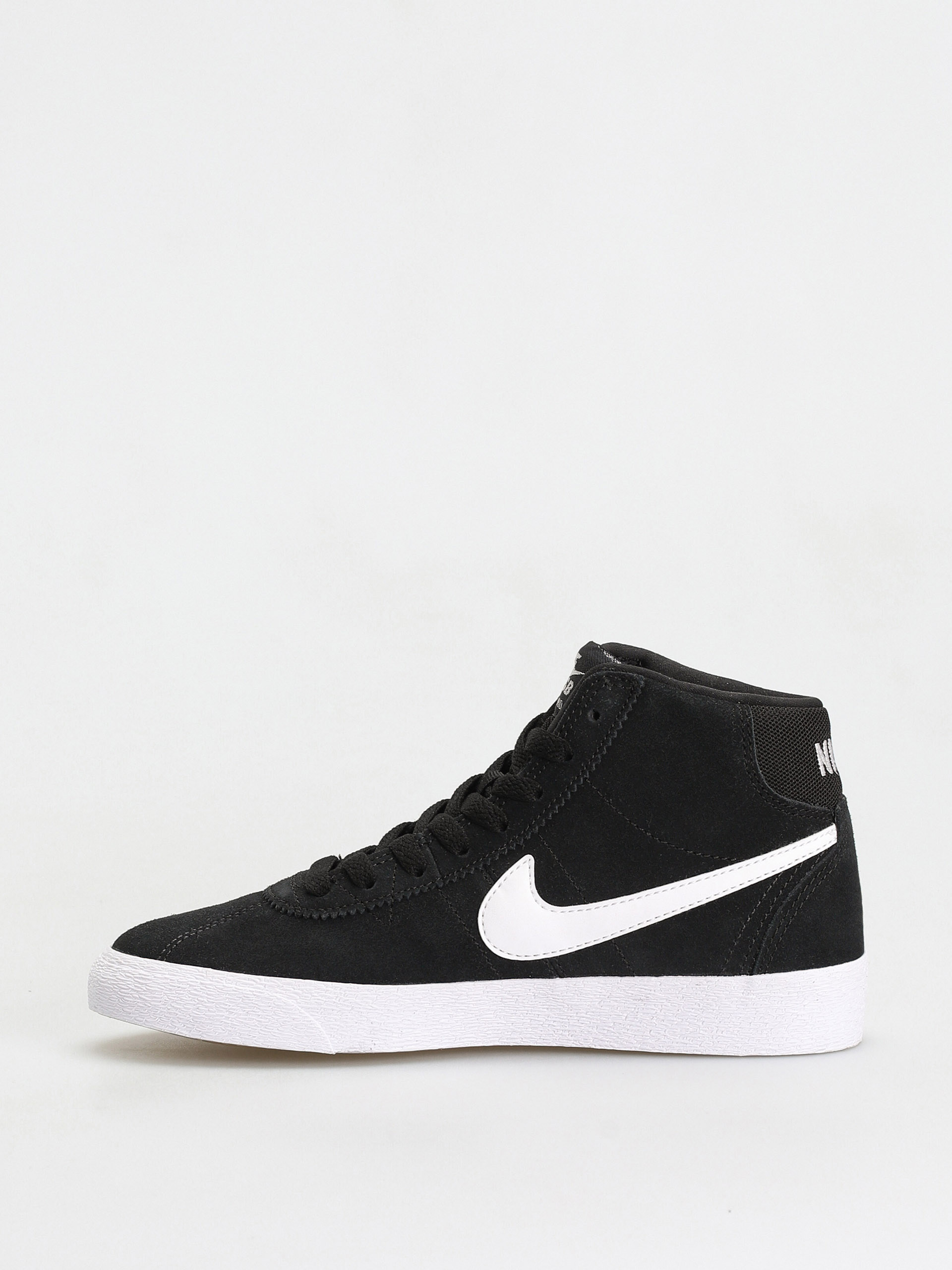Pantofi Nike SB Bruin High Wmn (black/white black gum light brown)