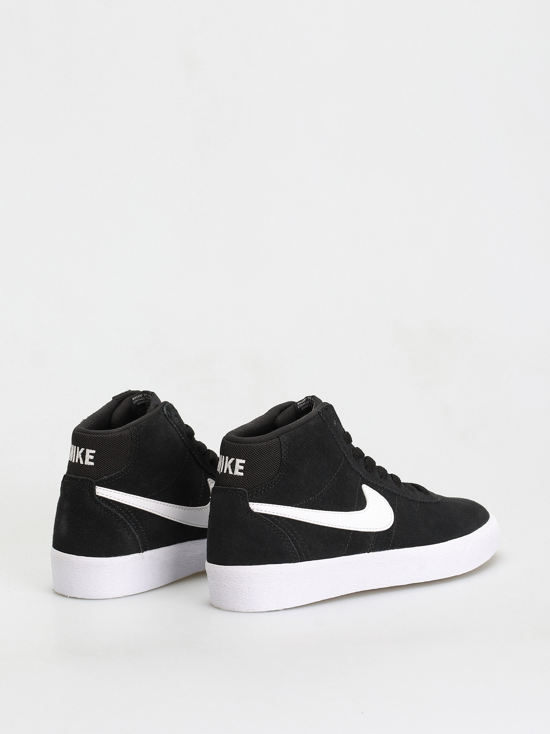 Pantofi Nike SB Bruin High Wmn (black/white black gum light brown)
