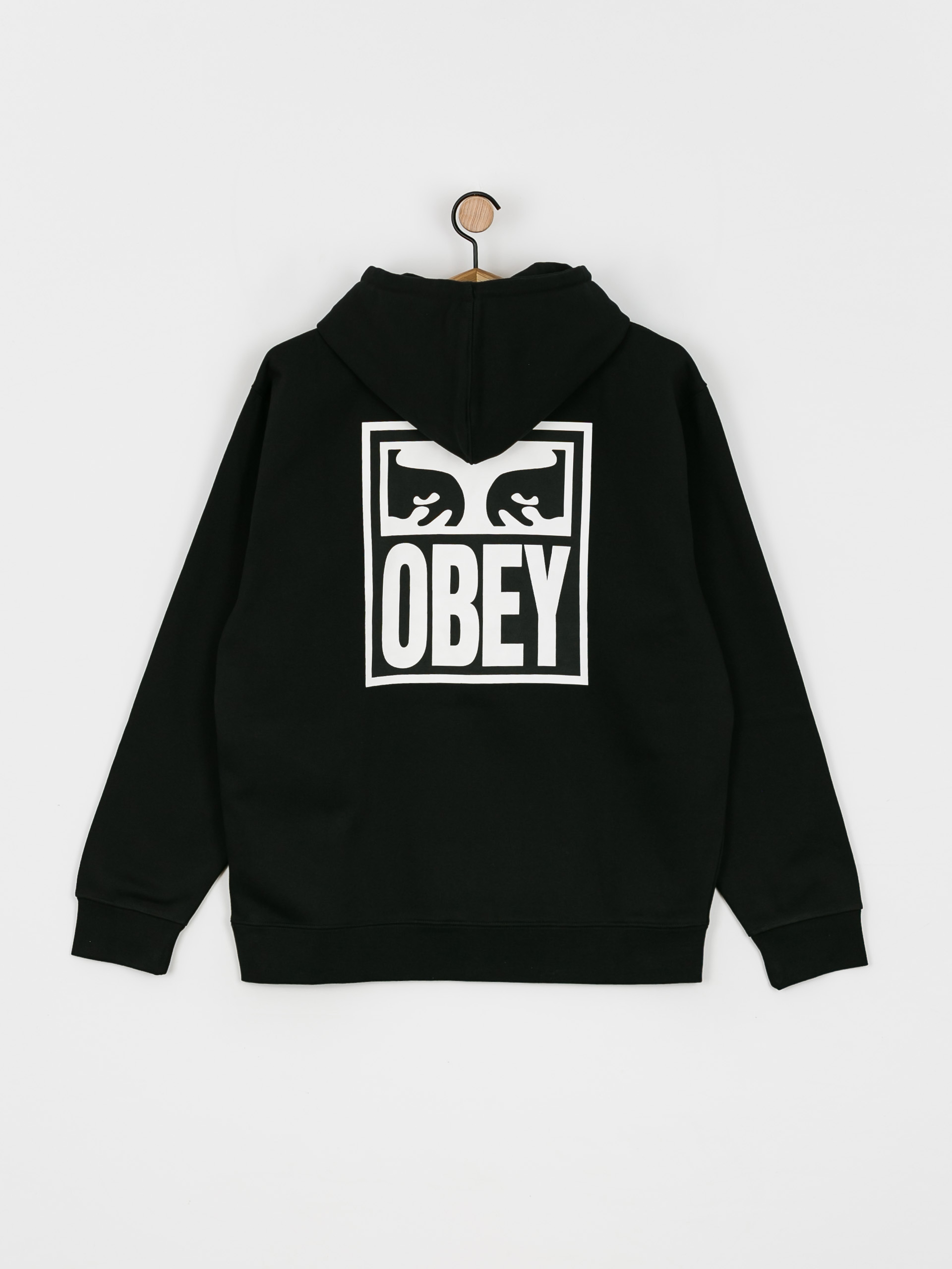 Hanorac cu glugă OBEY Obey Eyes Icon HD (black)