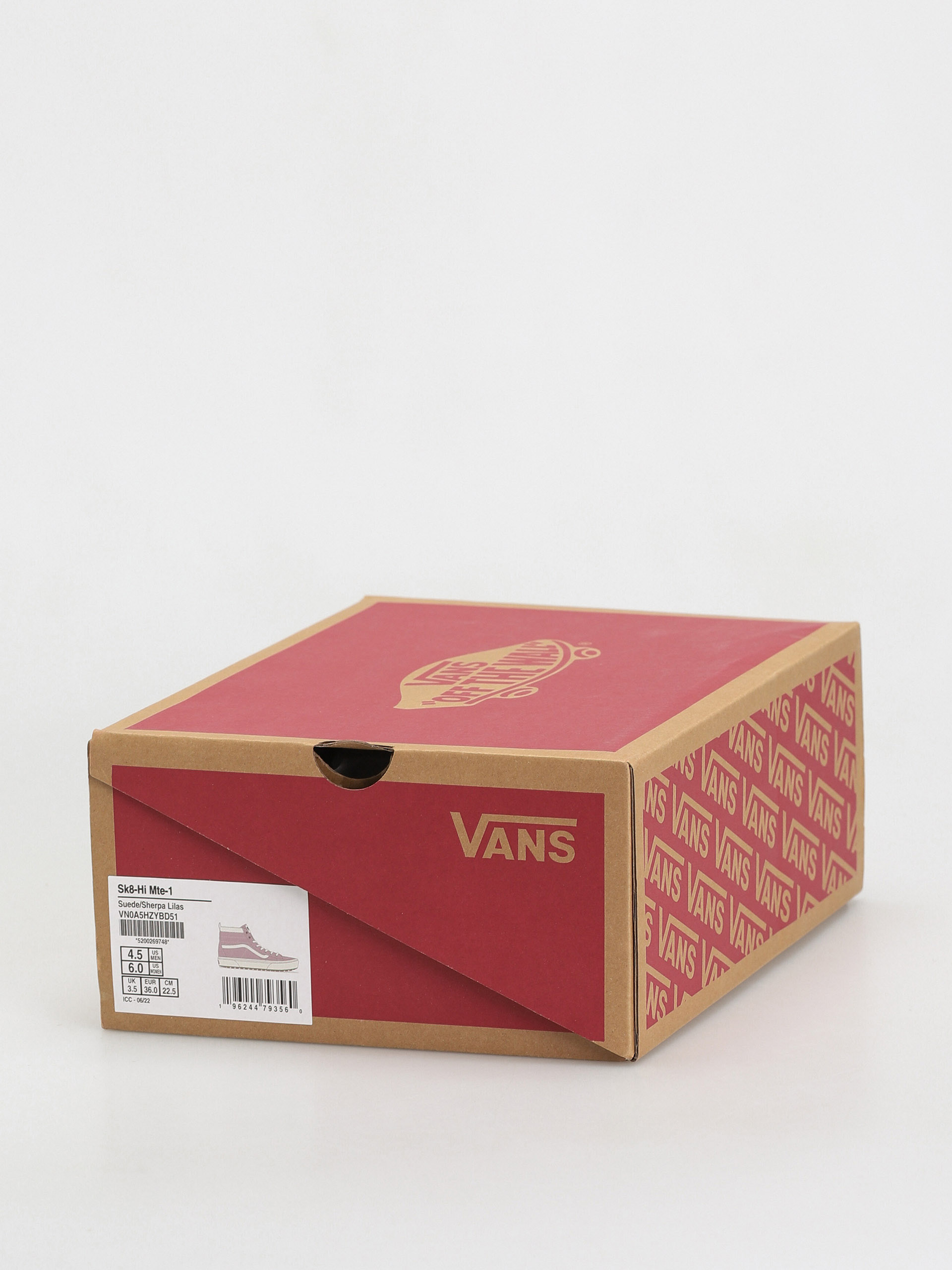 Pantofi Vans Sk8 Hi MTE 1 (suede/sherpa lilas)