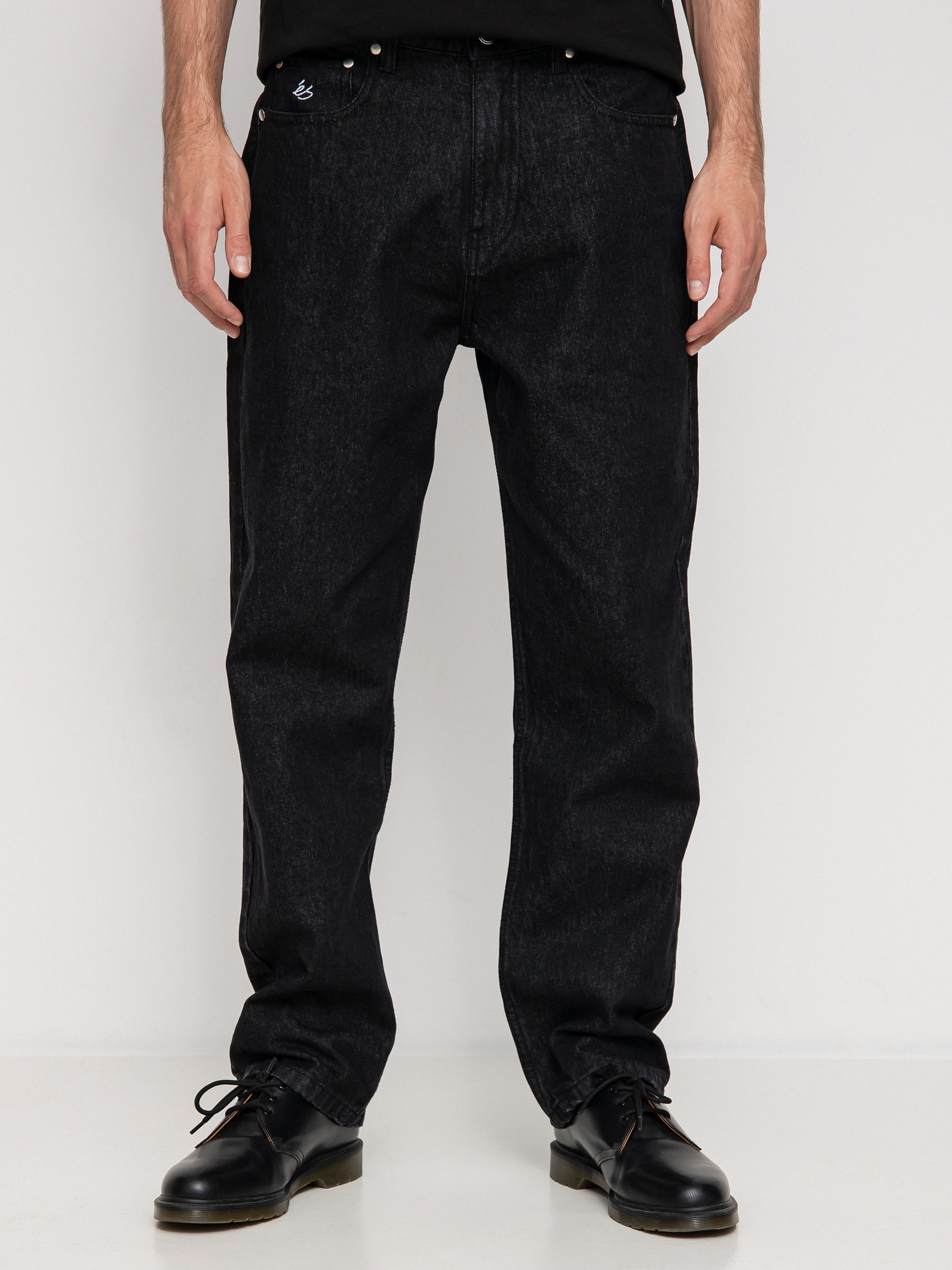 Pantaloni eS Baggy Denim (black wash)