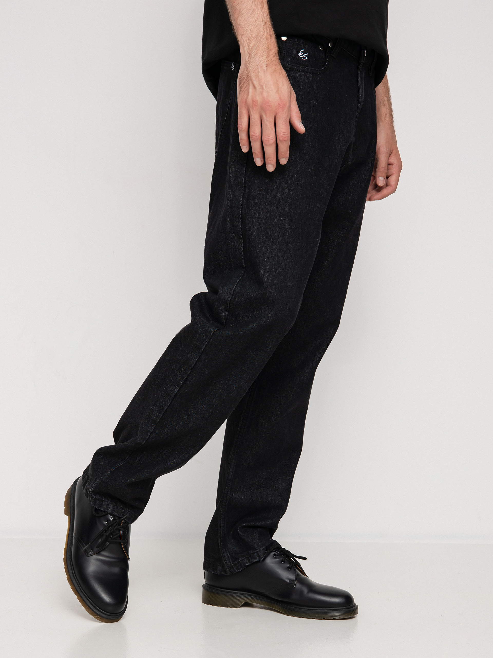 Pantaloni eS Baggy Denim (black wash)