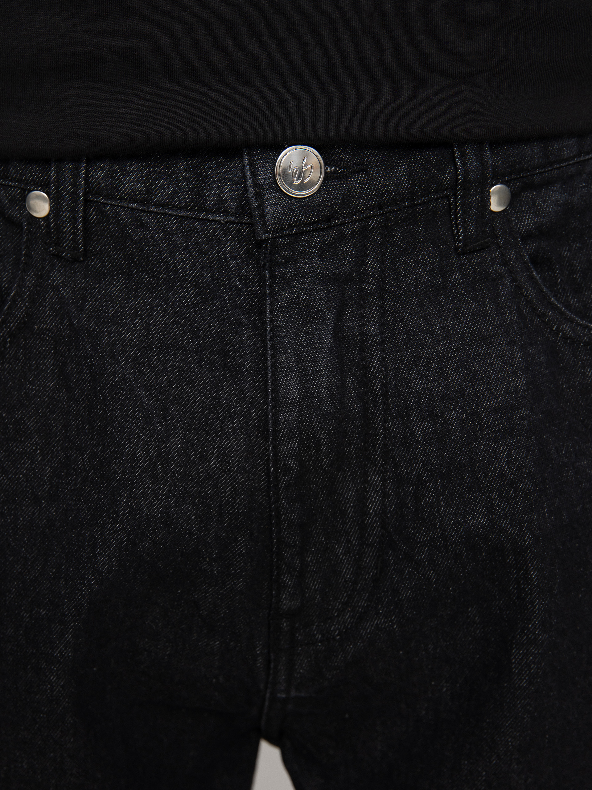 Pantaloni eS Baggy Denim (black wash)