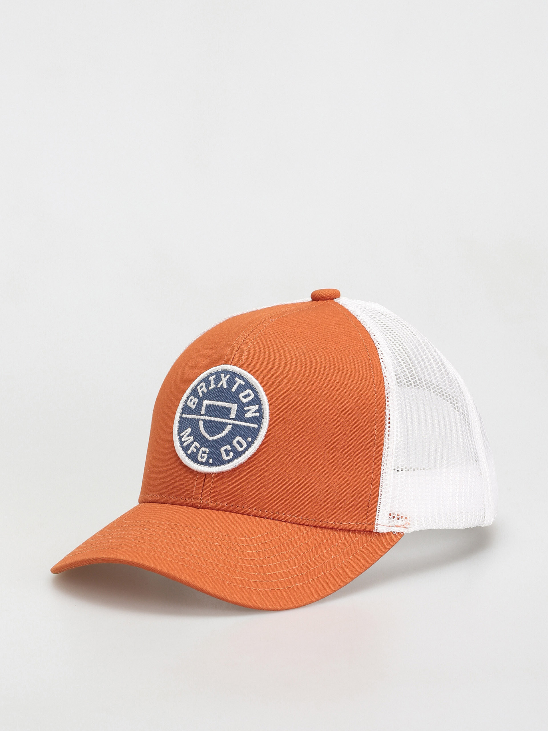 Șapcă Brixton Crest X Mp Mesh Cap (burnt orange/white)