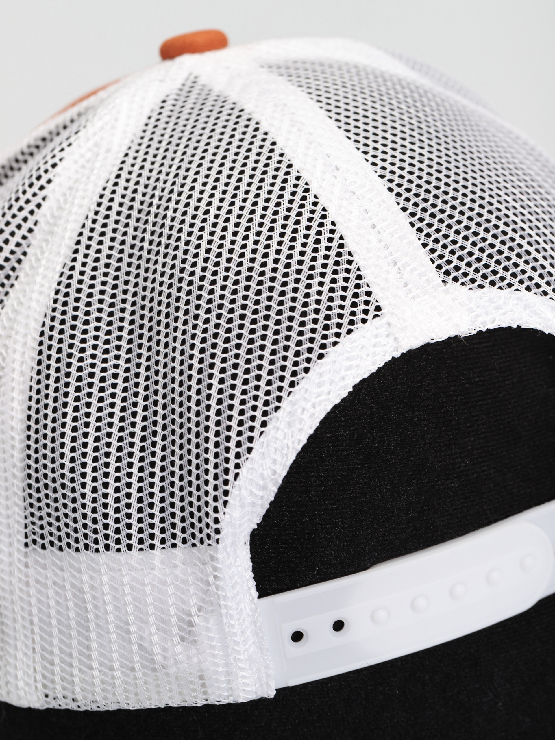 Șapcă Brixton Crest X Mp Mesh Cap (burnt orange/white)