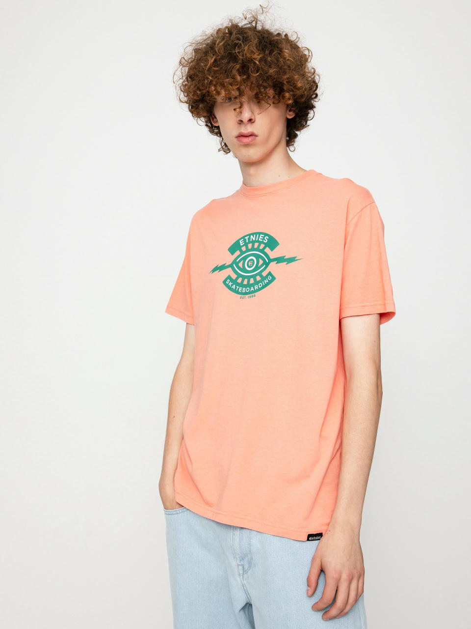 Tricou Etnies Jw Wash (rose)