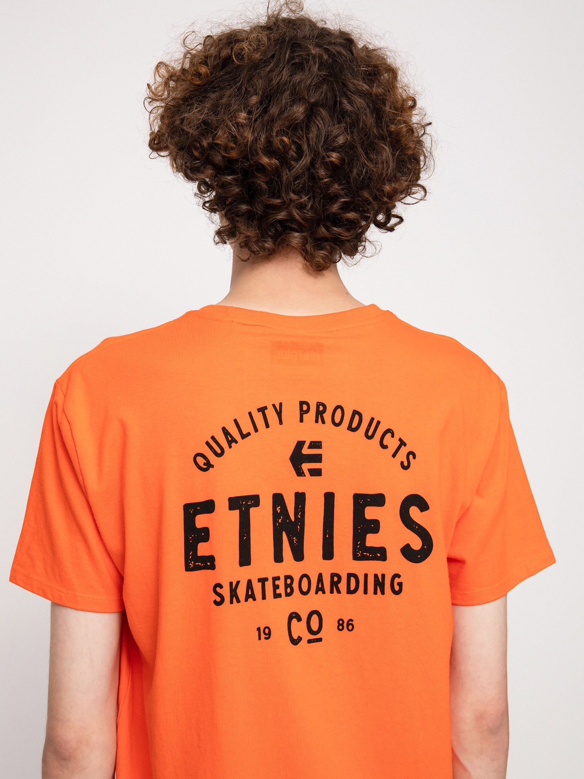 Tricou Etnies Skate Co (orange)
