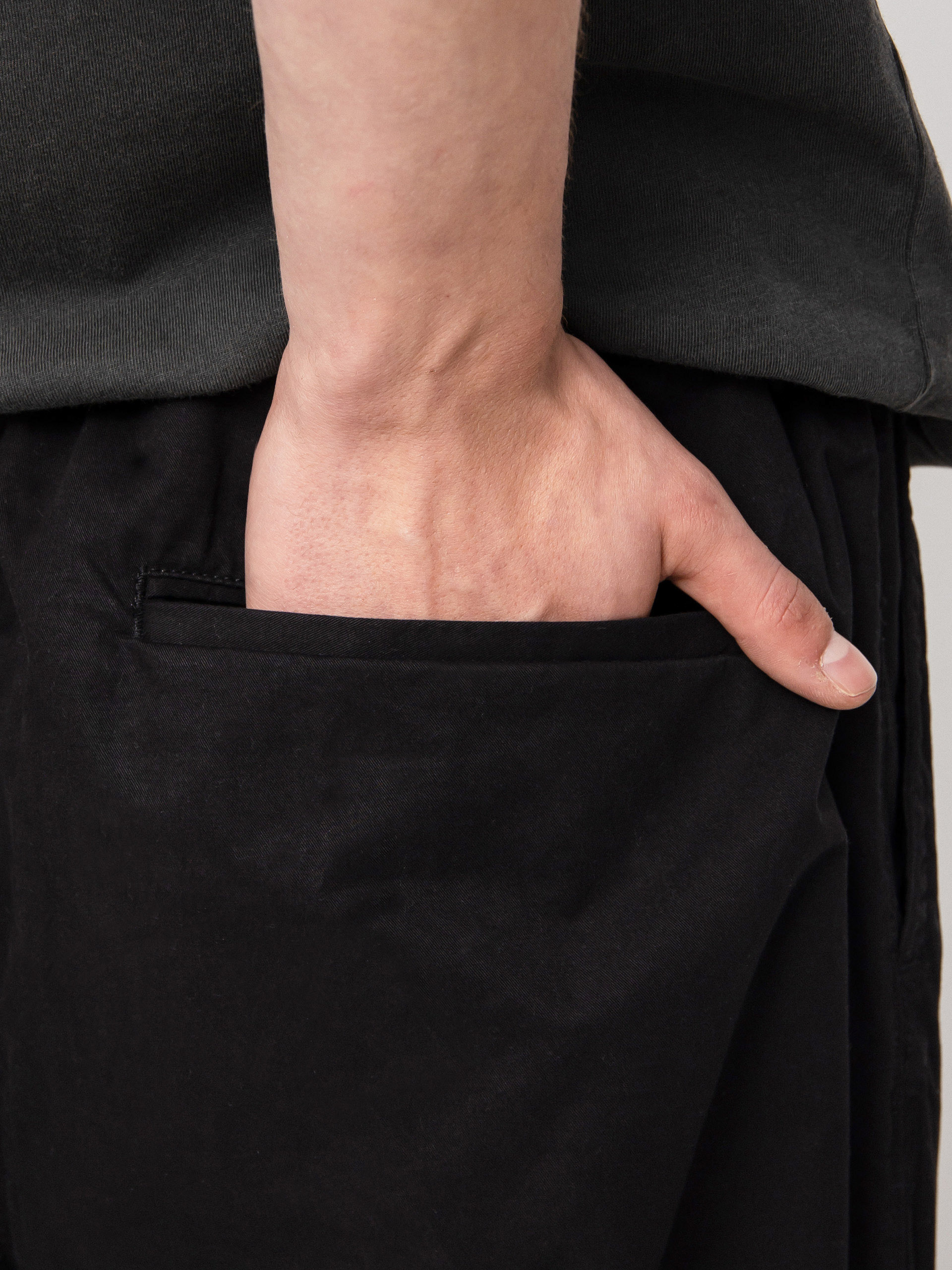 Pantaloni Vans Range Baggy Tapered Elastic Waist (black)