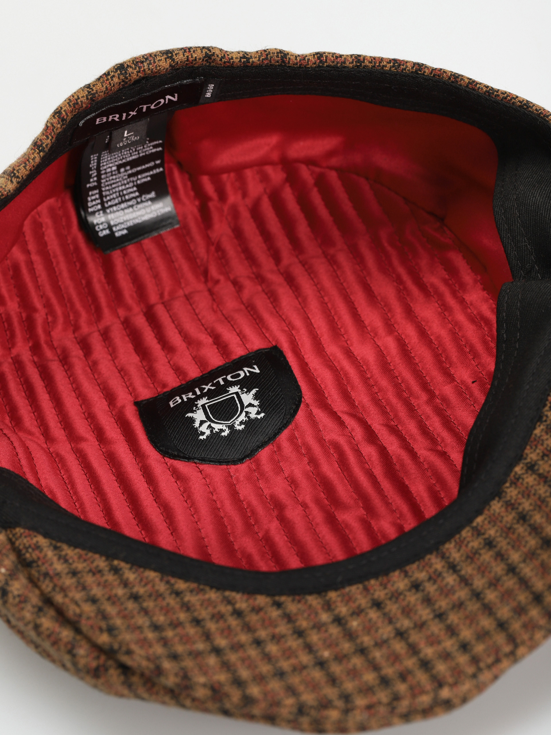 Pălărie cu cozoroc Brixton Brood Snap Cap (caramel/black)