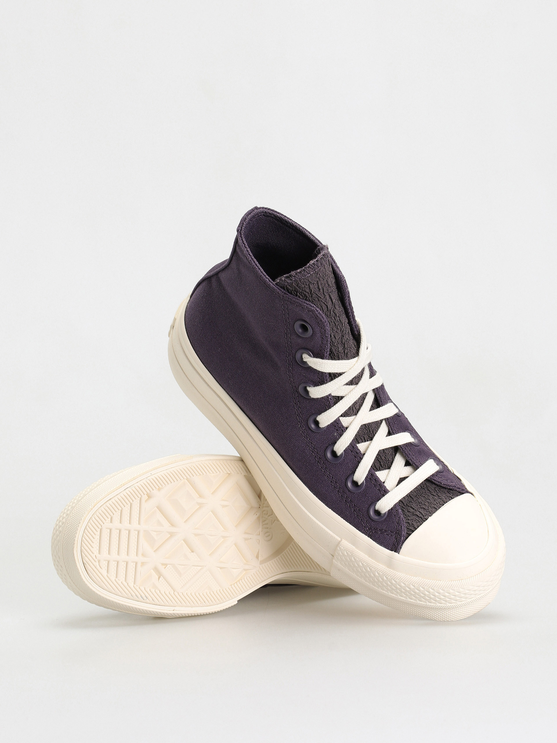 Teniși Converse Chuck Taylor All Star Lift Hi Wmn (dark raisin/dark raisin)