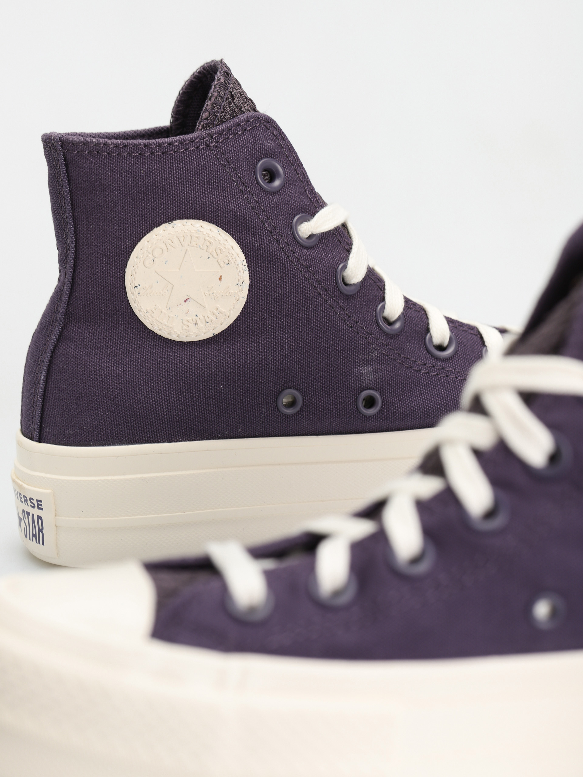Teniși Converse Chuck Taylor All Star Lift Hi Wmn (dark raisin/dark raisin)