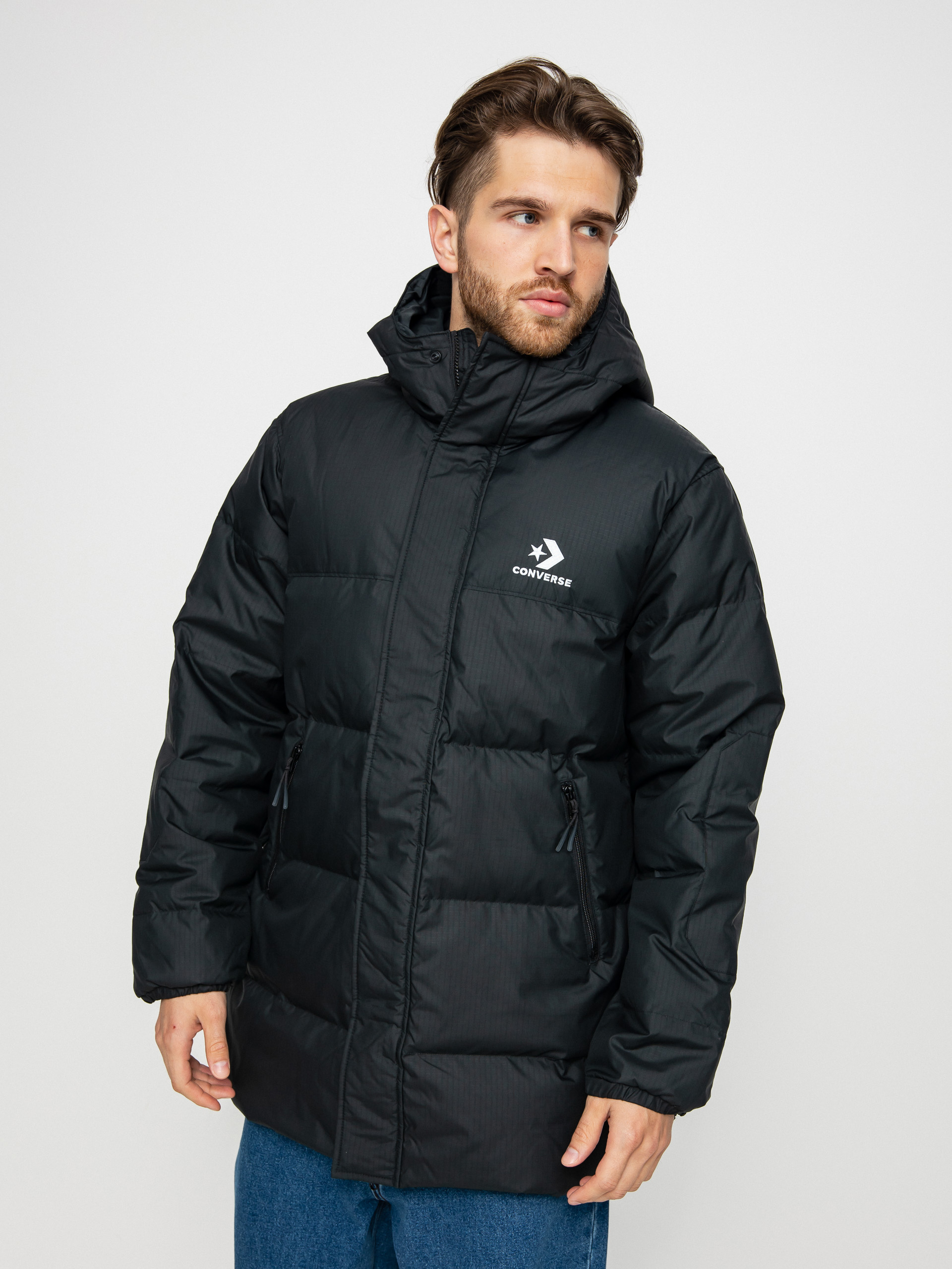 Geacă Converse Commercial Mid Down (black)