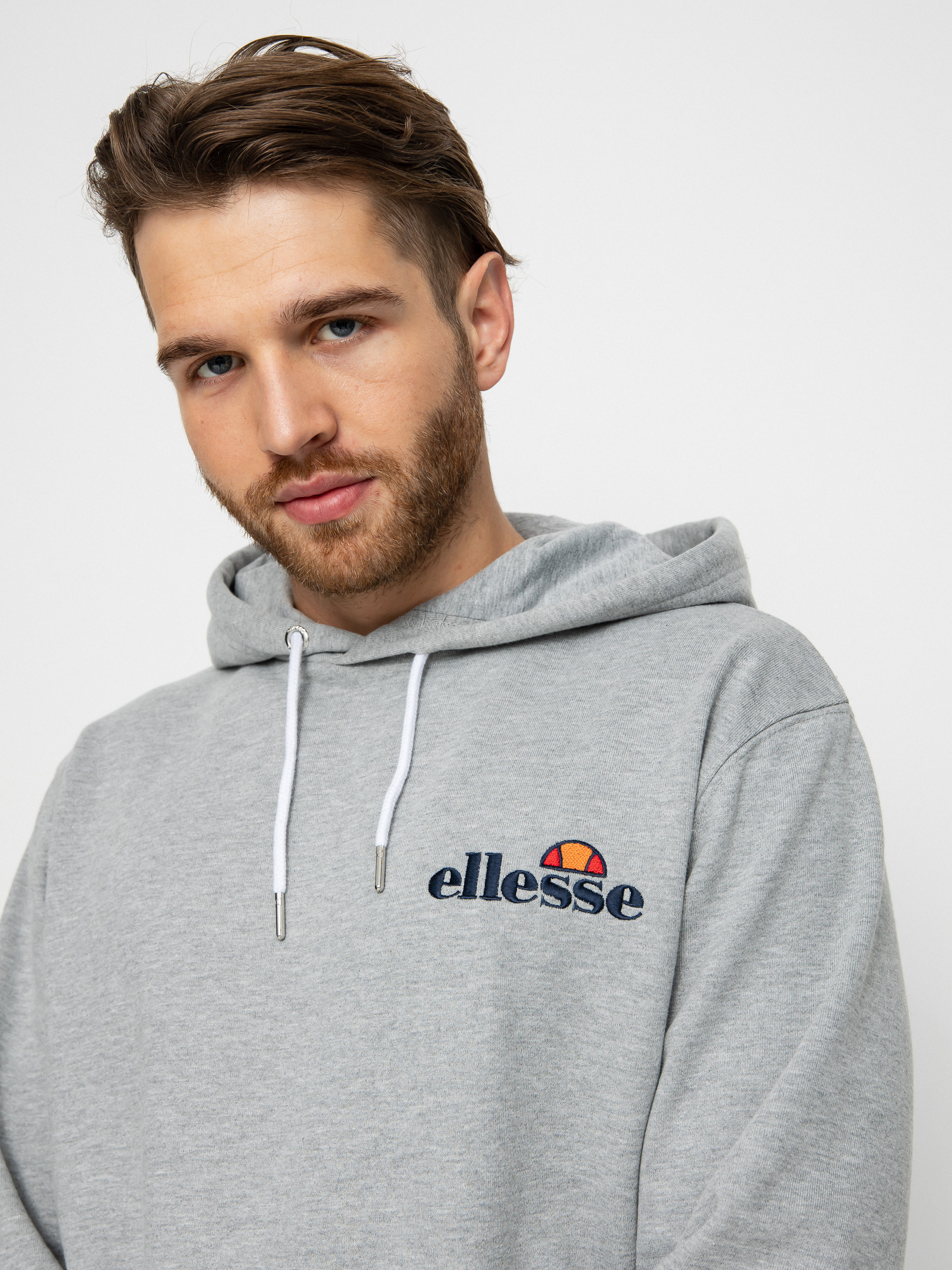 Hanorac cu glugă Ellesse Primero HD (grey marl)