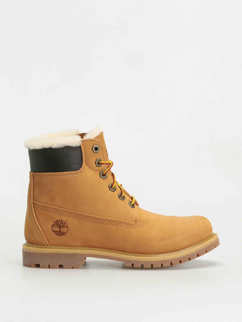 Pantofi Timberland 6In Premium Shearling Wmn (wheat nubuck)