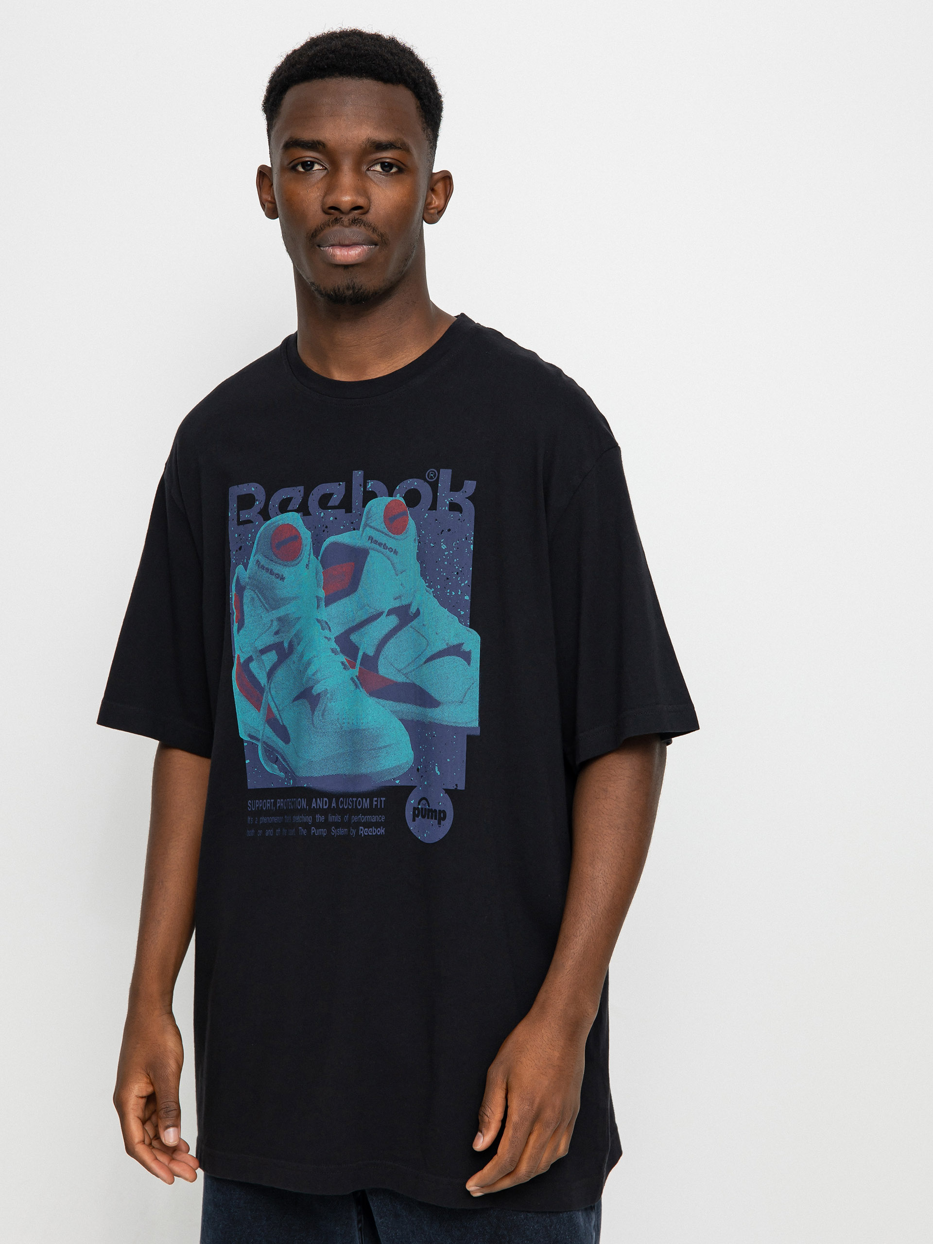 Tricou Reebok GS Retro Pump (black)