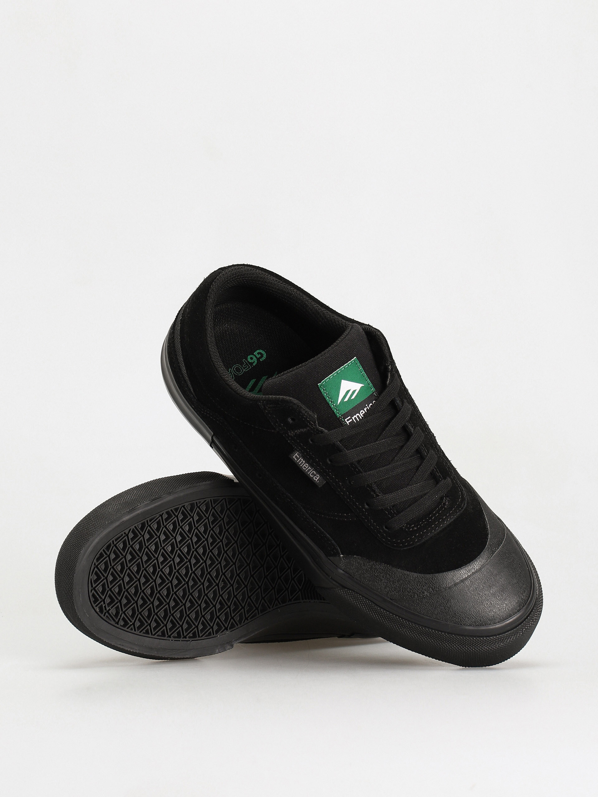 Pantofi Emerica Vulcano (black/black)