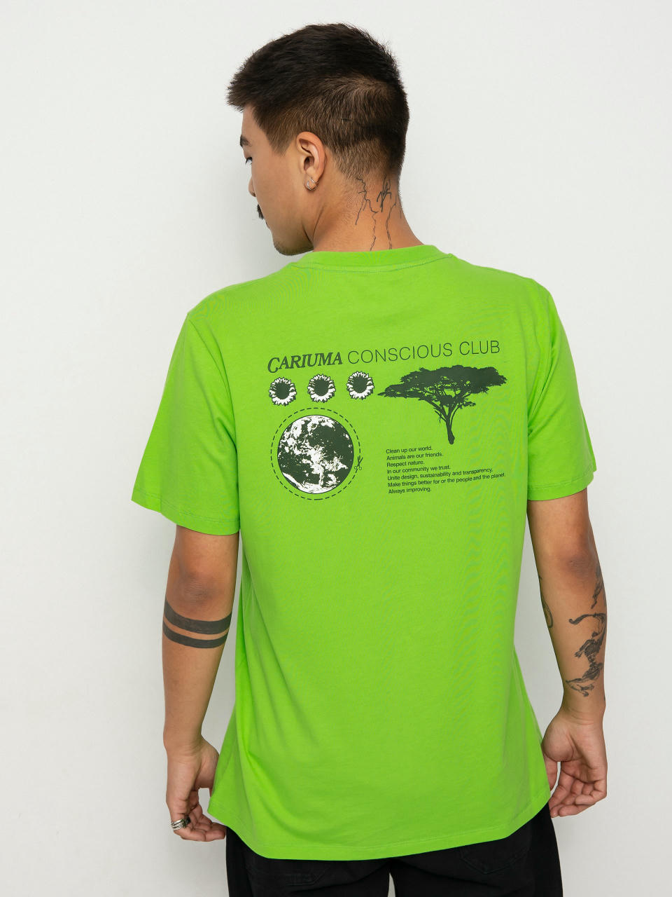 Tricou Cariuma Conscious Club (green)