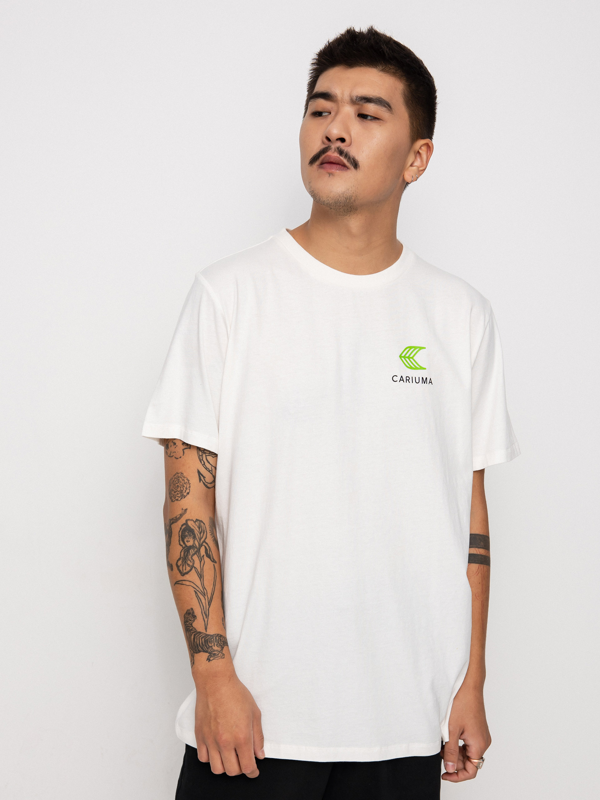 Tricou Cariuma Skate with your Heart (off white)