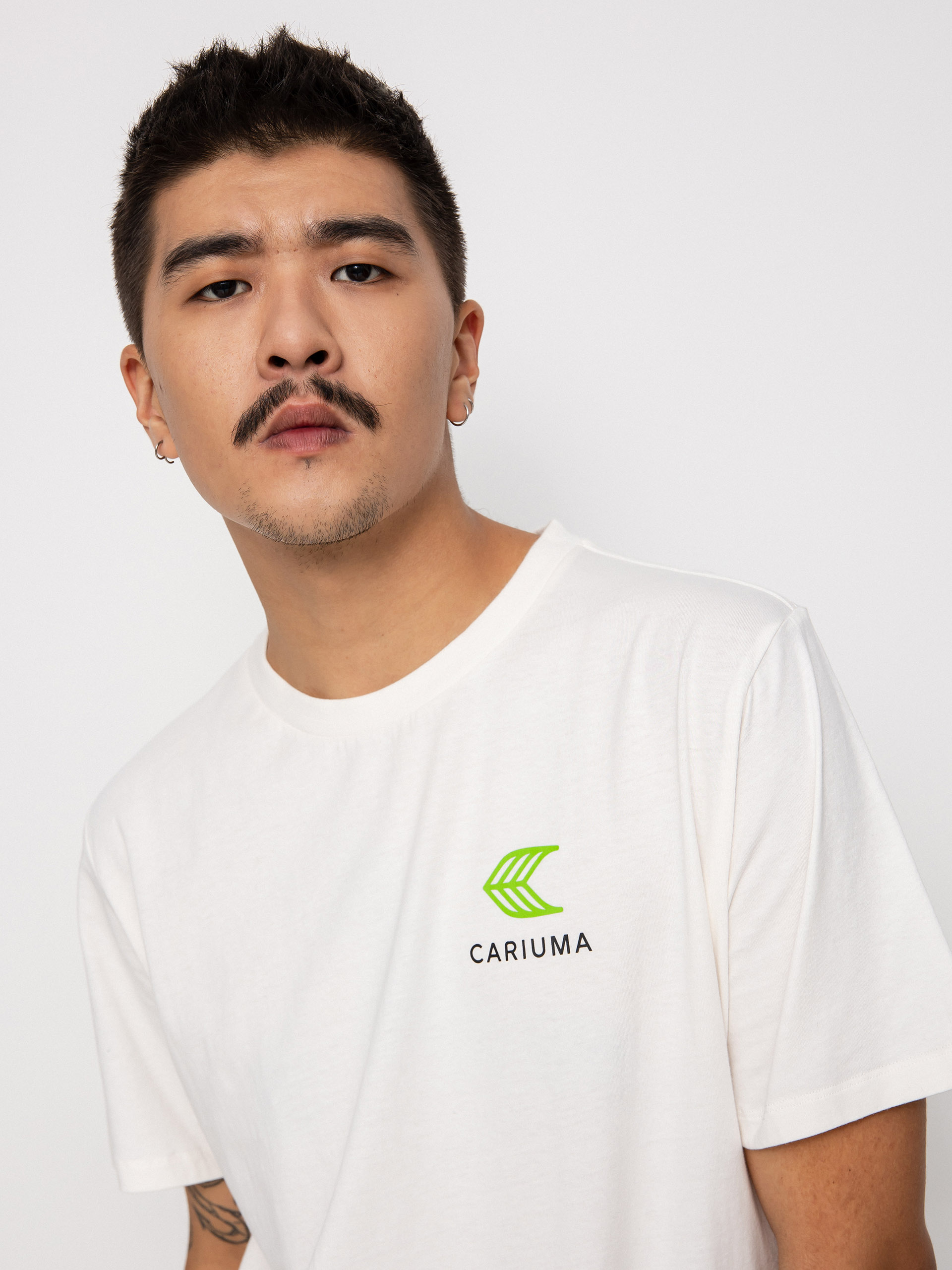 Tricou Cariuma Skate with your Heart (off white)