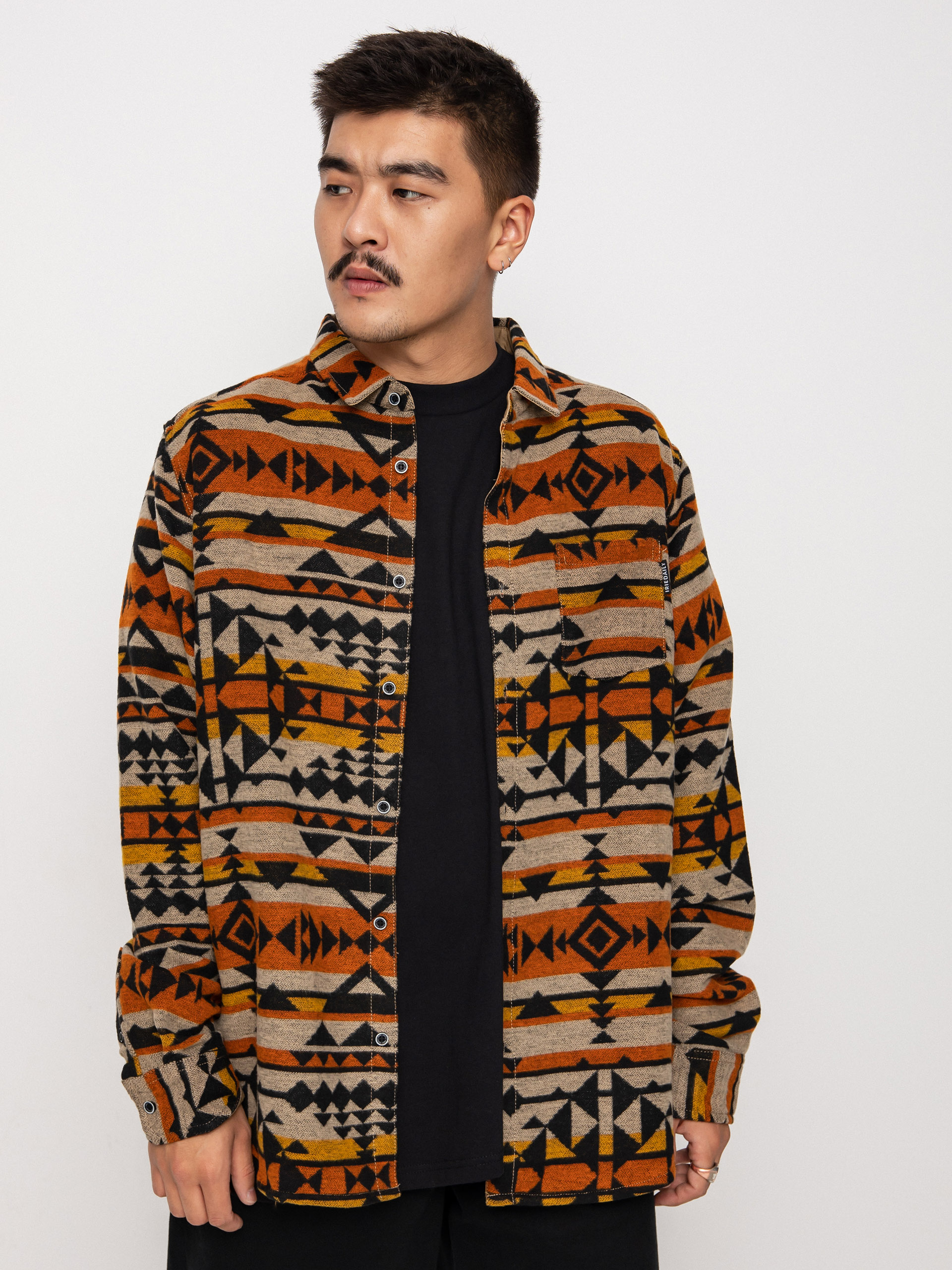 Cămașă Iriedaily Santania (khaki)