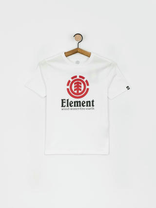 Tricou Element Vertical JR (optic white)