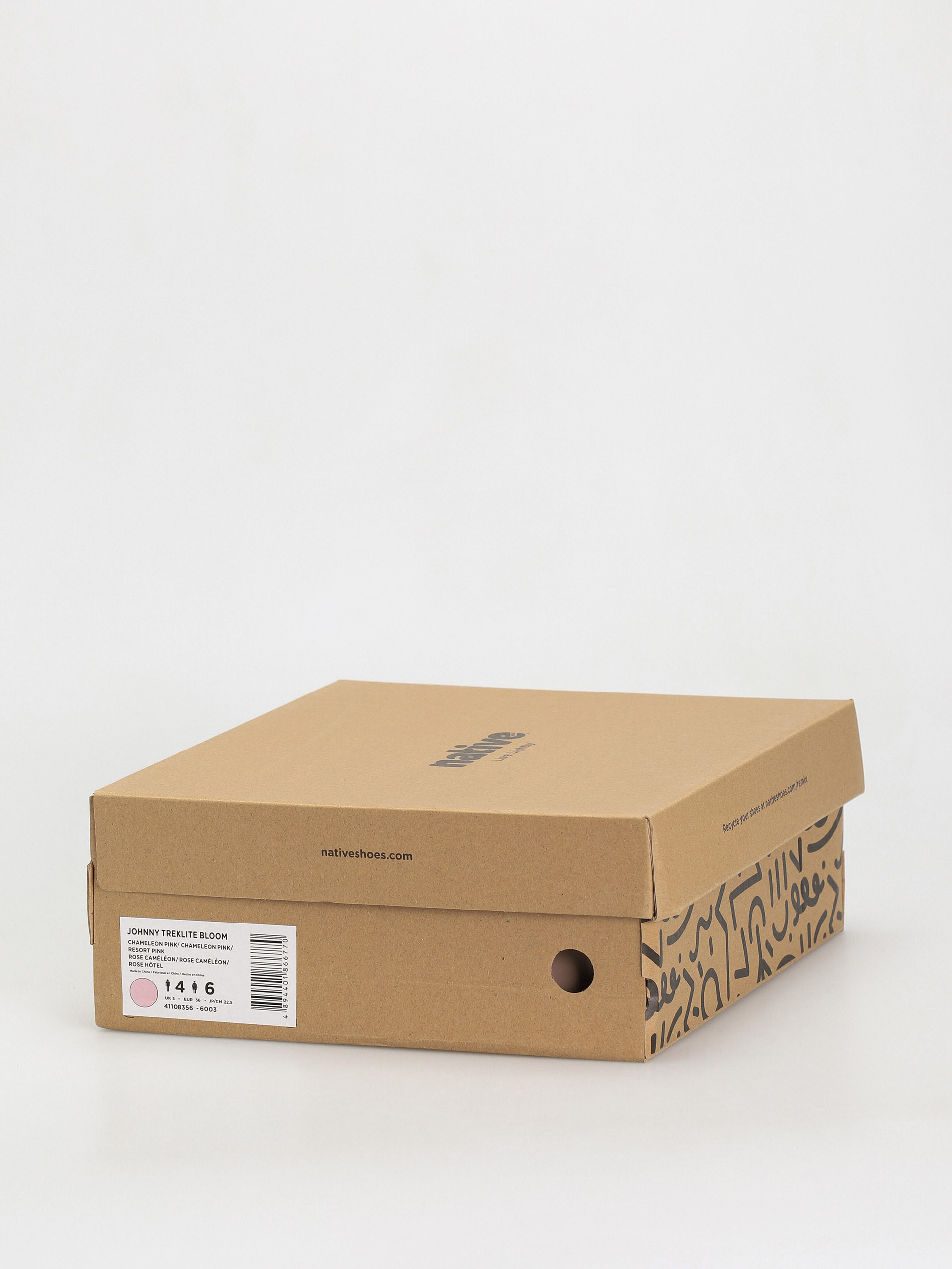 Pantofi de iarnă Native Johnny Treklite (chameleon pink/chameleon pink/resort pink)