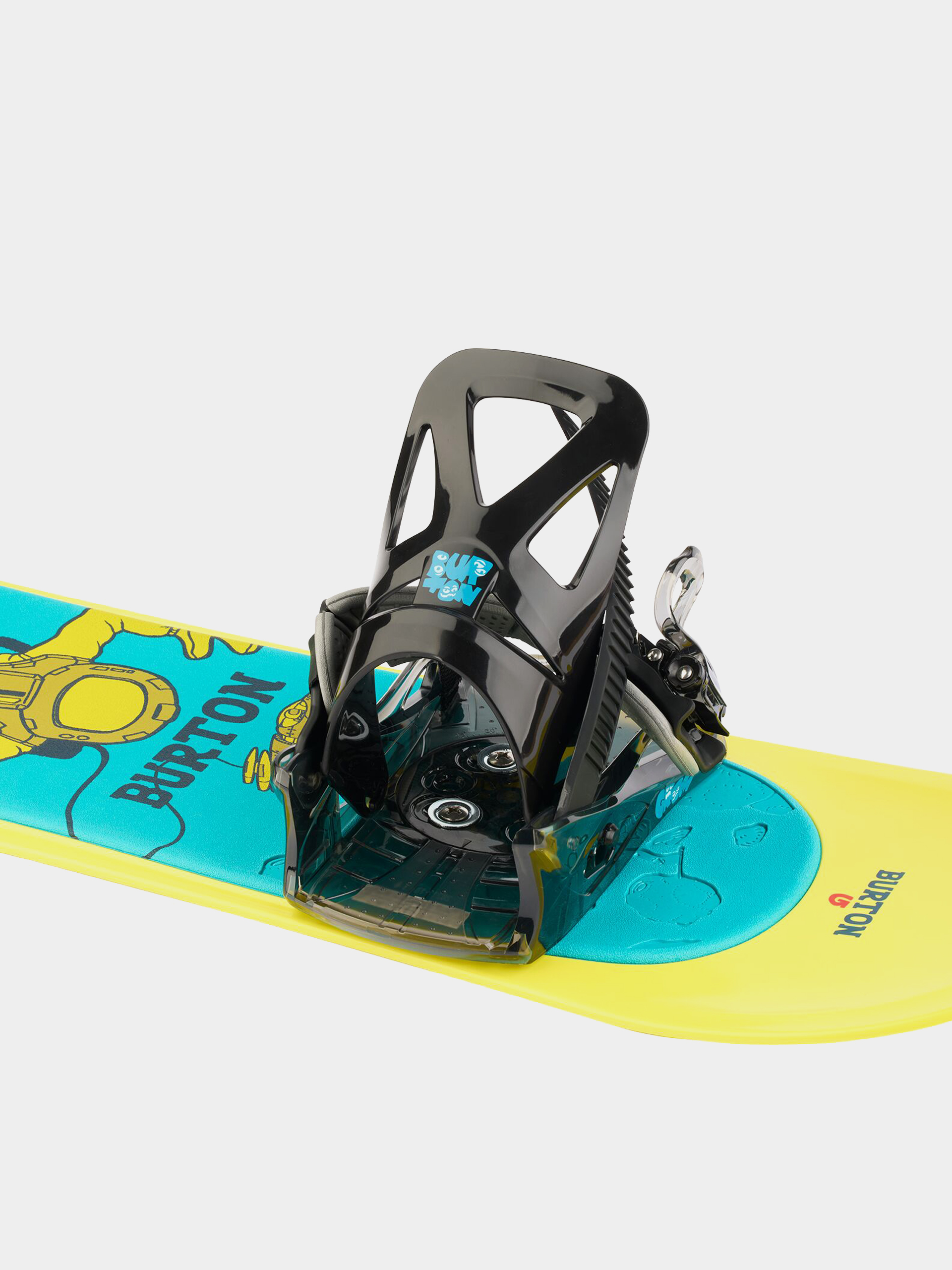 Legături pentru snowboard Burton Grom Disc JR (black)