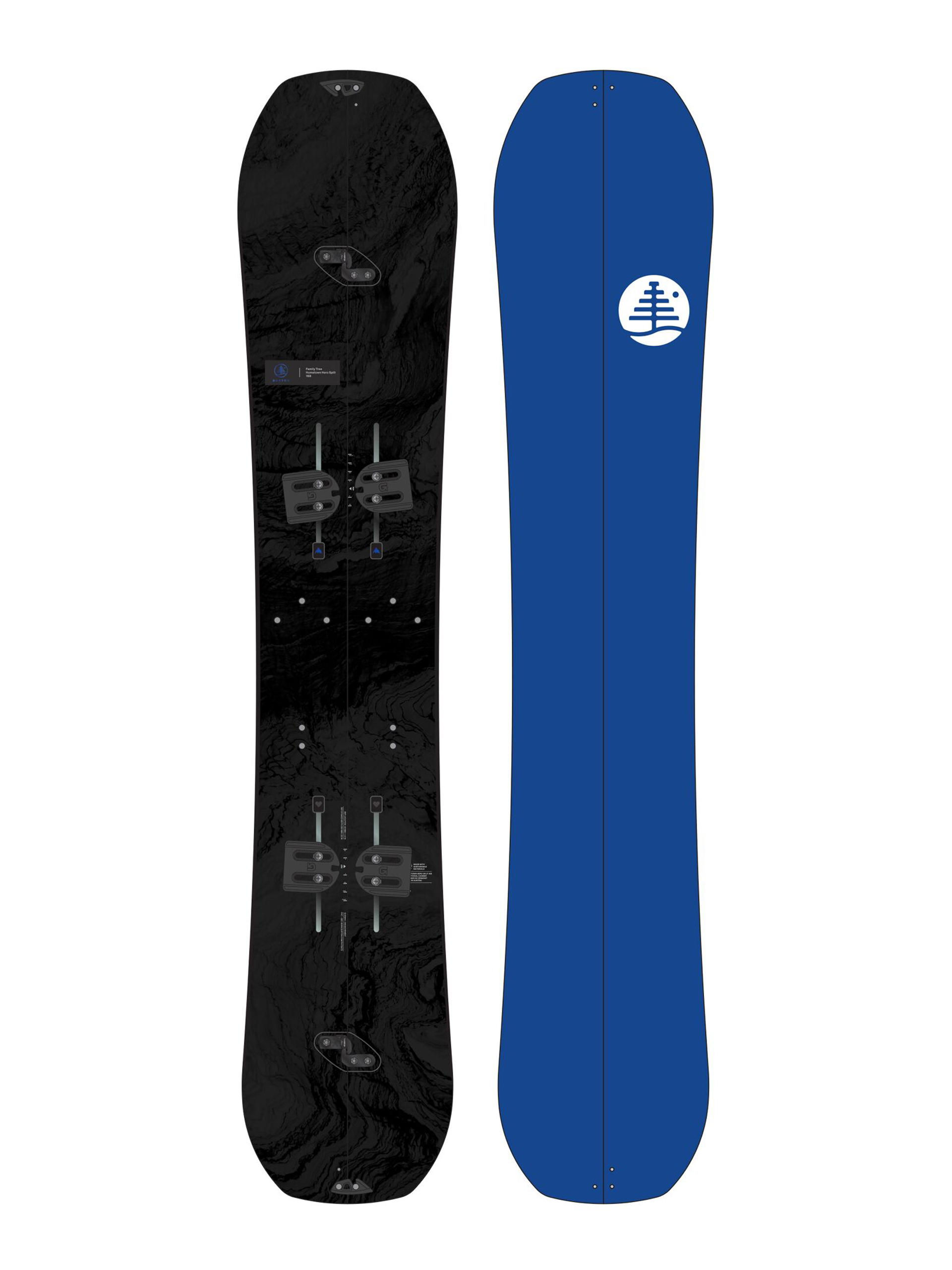 Snowboard Burton Family Tree Hometown Hero Splitboard 