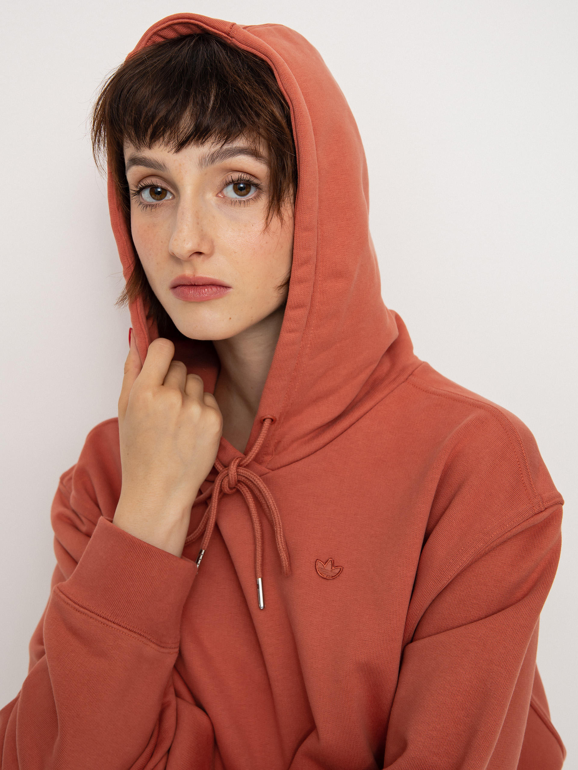 Hanorac cu glugă adidas Originals Small Logo Shmoo HD Wmn (magear)